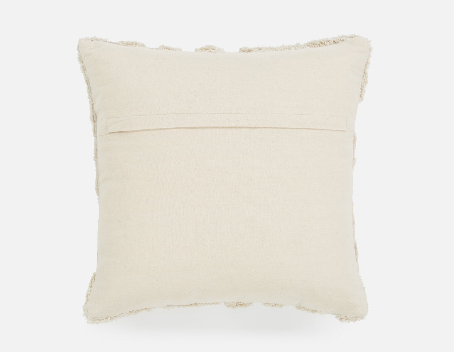 PURI coussin touffeté en coton 18" x 18" undefined