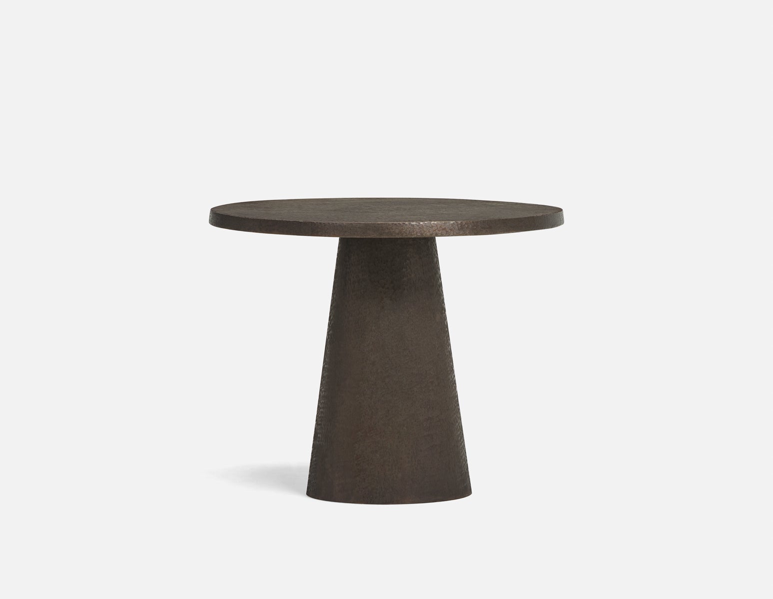 KERALA table d'appoint en aluminium fabriquée à la main 63 cm undefined