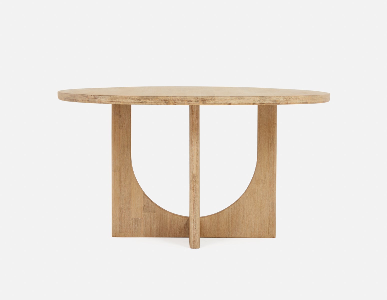 PRIYA round acacia wood dining table 140cm undefined