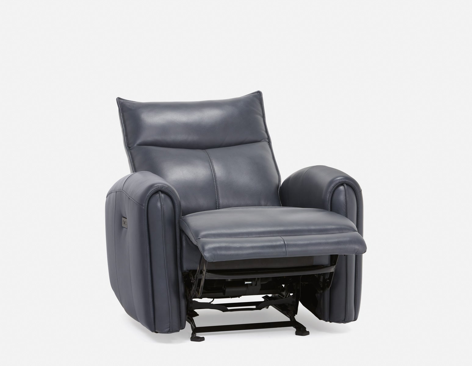 CALVERO fauteuil inclinable électrique et berçante 100% cuir avec port usb contemporain undefined