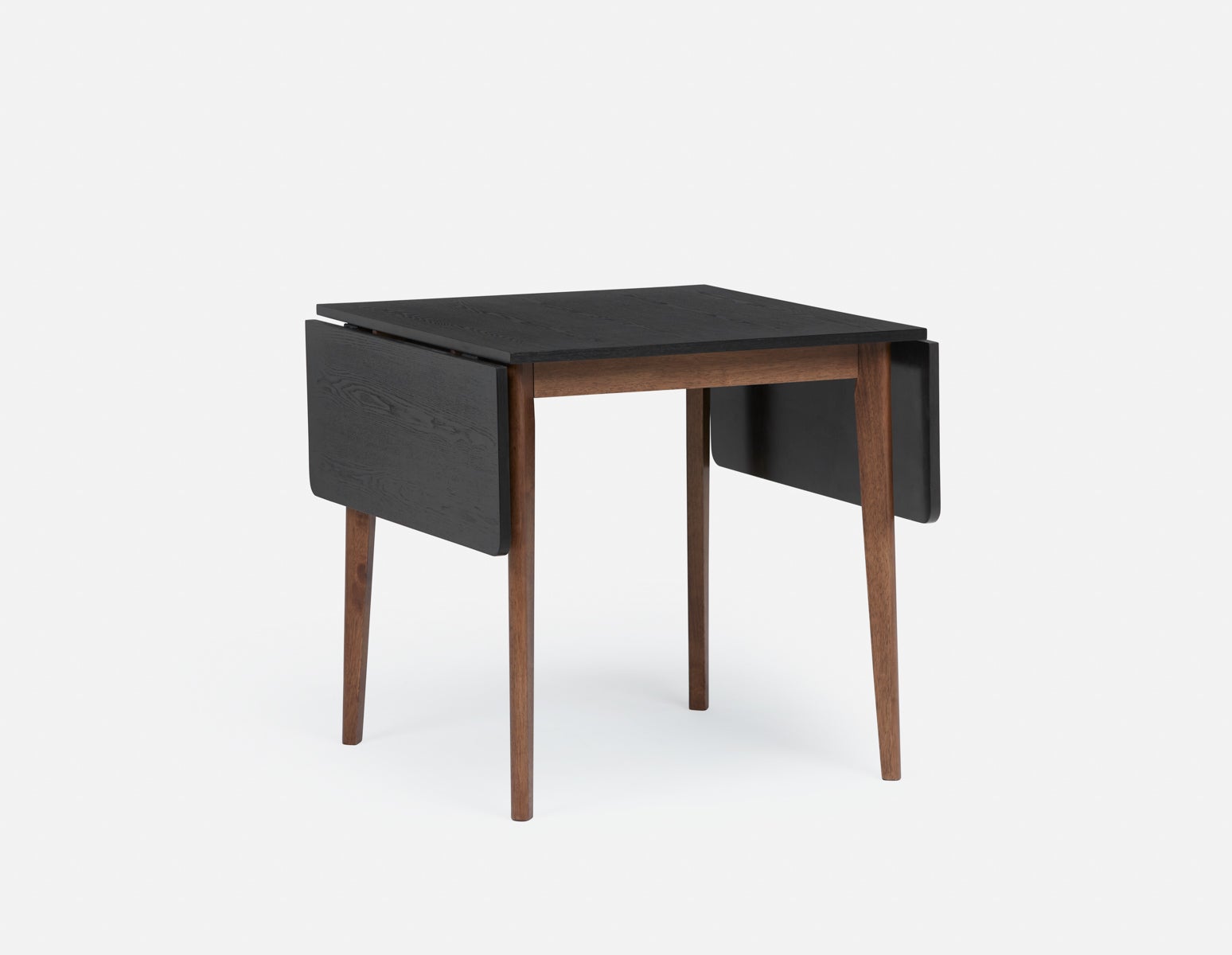 FINA table à manger avec deux abattants moderne contemporaine 74cm à 134cm undefined