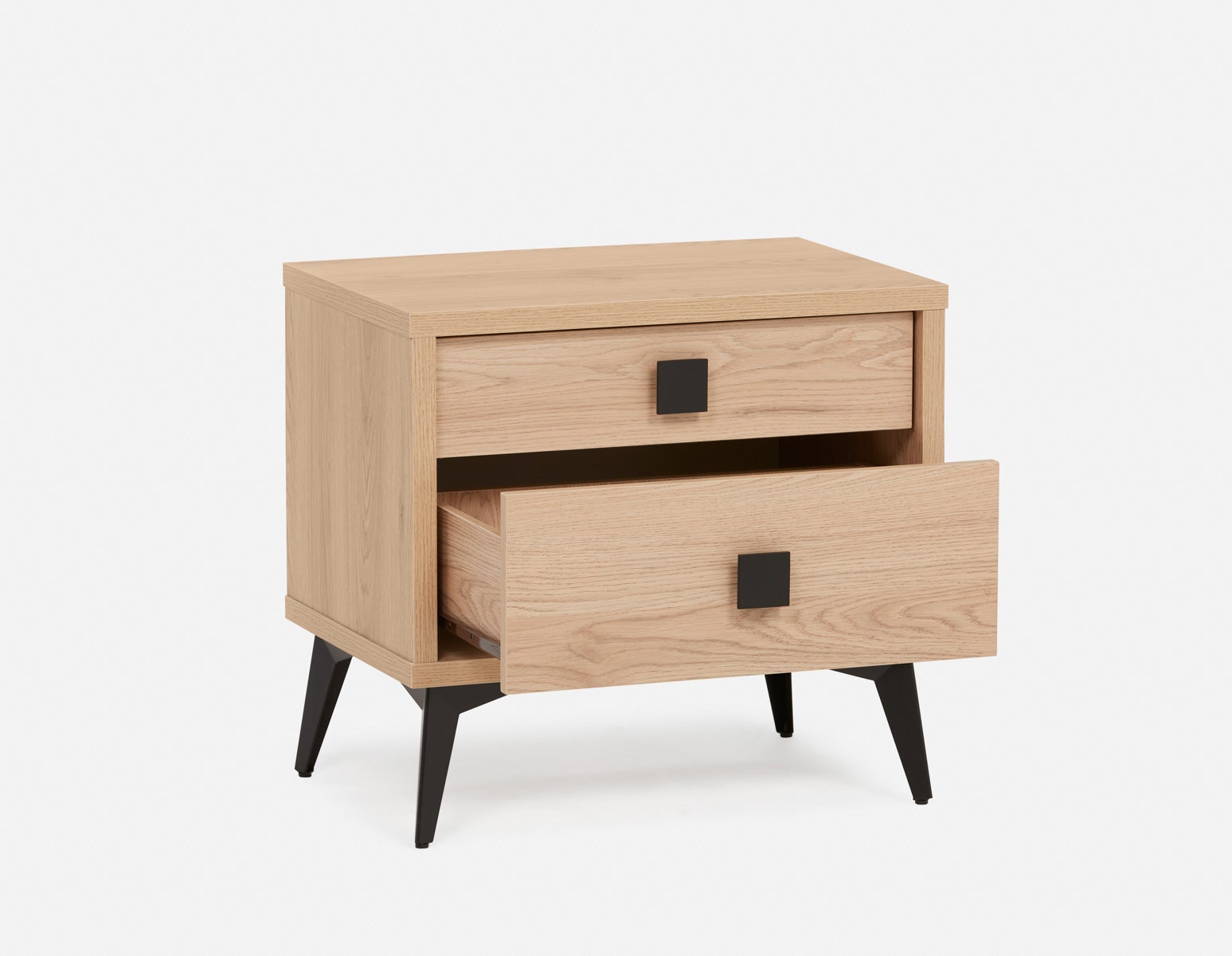 KIERA mid-century modern bedside table undefined