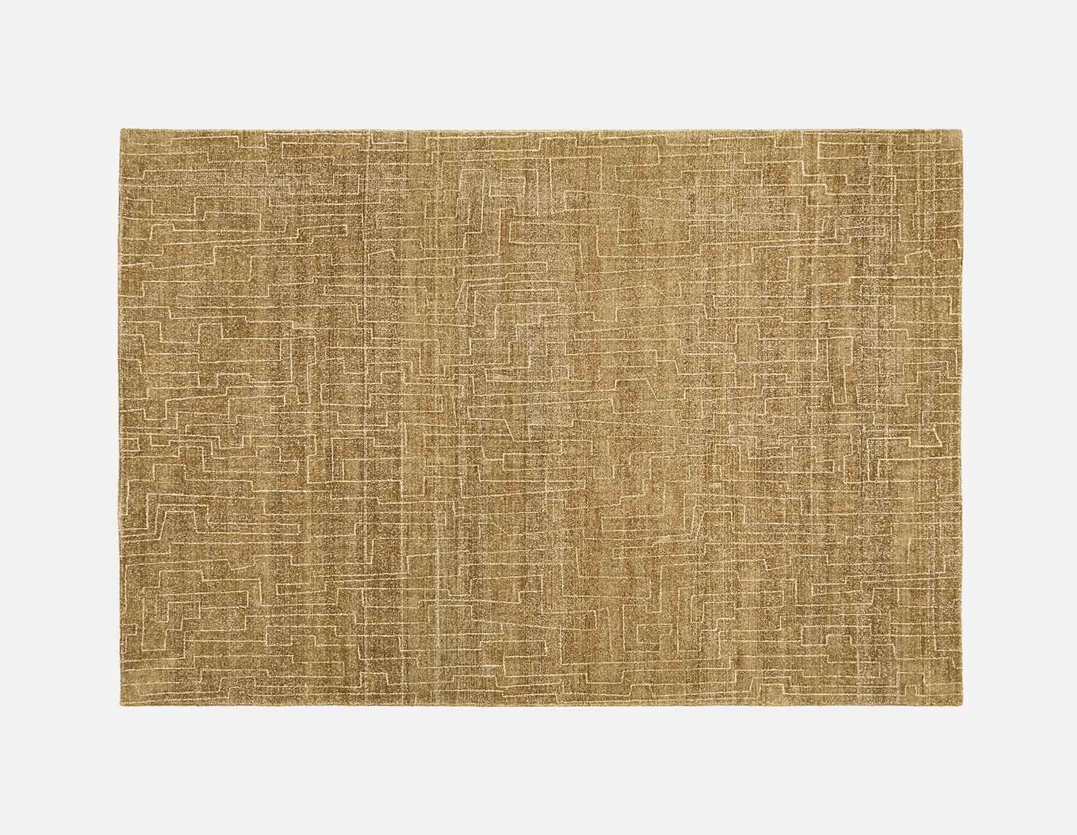 THEIA hand tufted wool rug 6'x9' undefined
