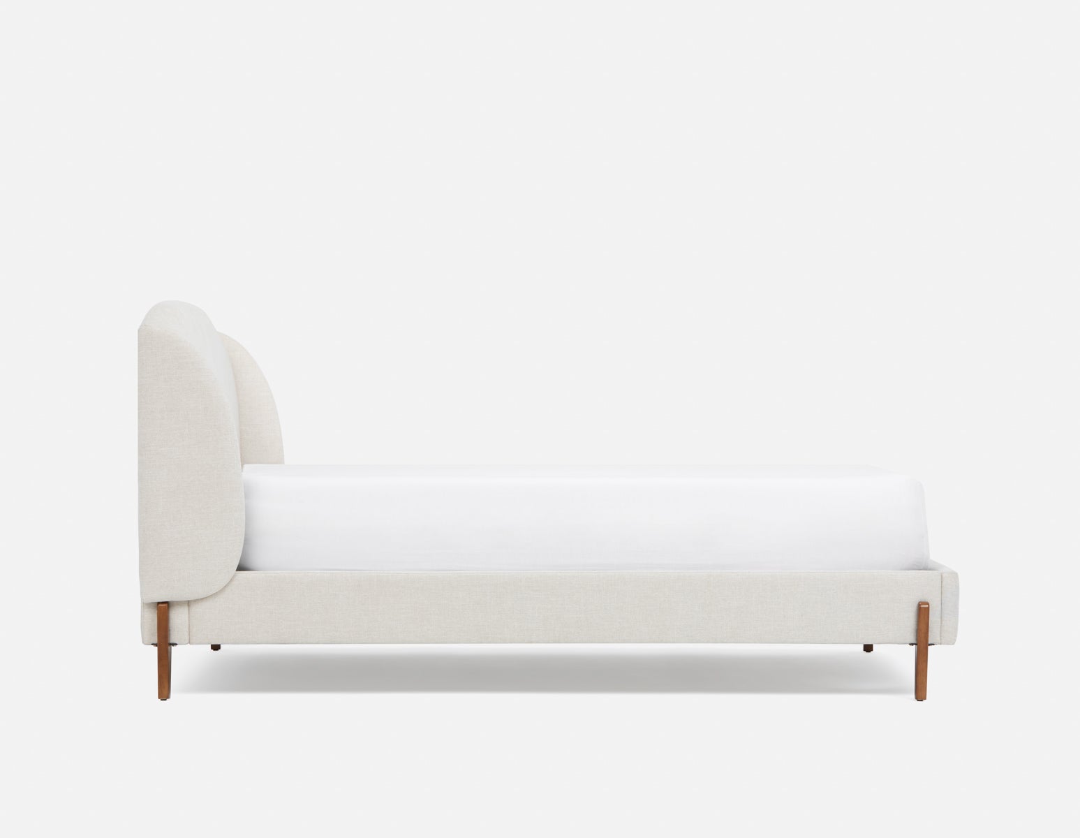 MARCIA mid-century modern upholstered queen size bed undefined