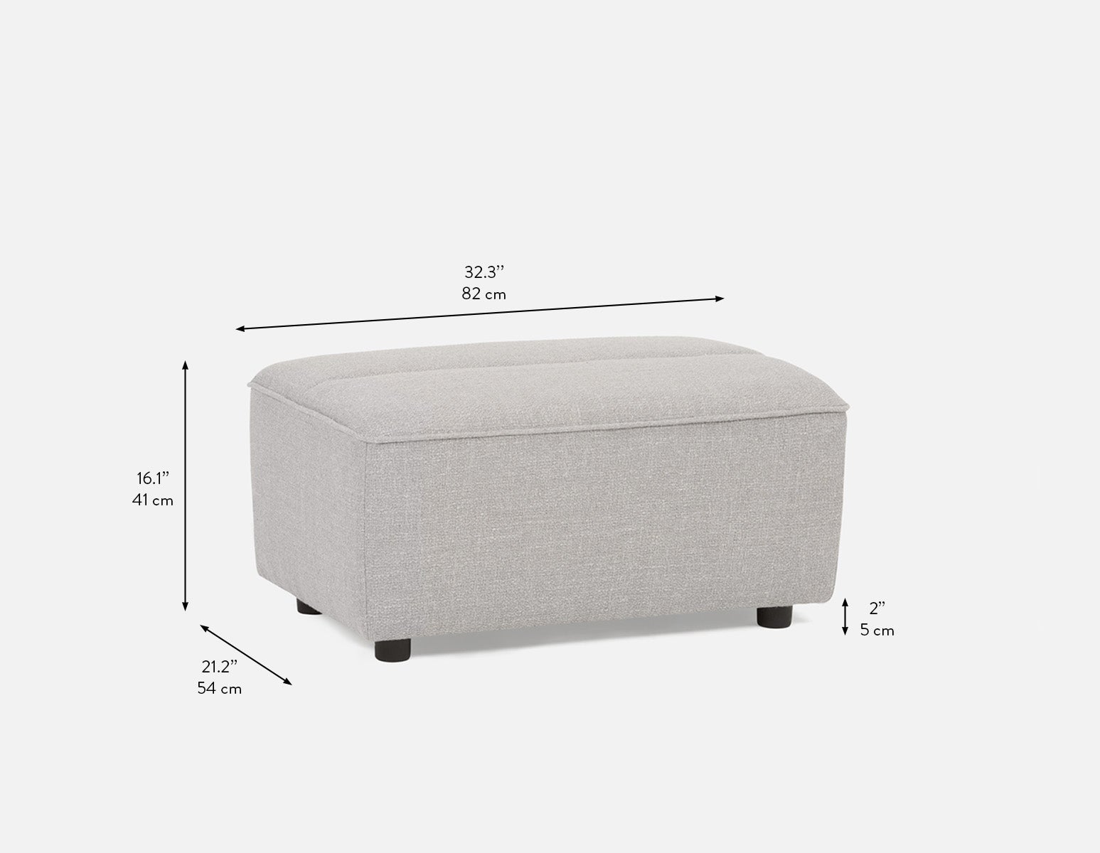 REVAN modern ottoman undefined