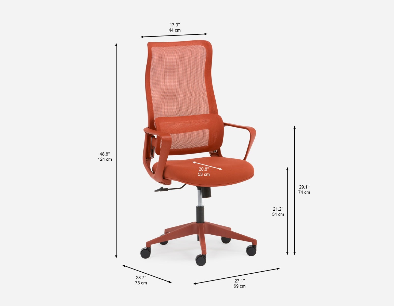 TIM ergonomic office chair undefined