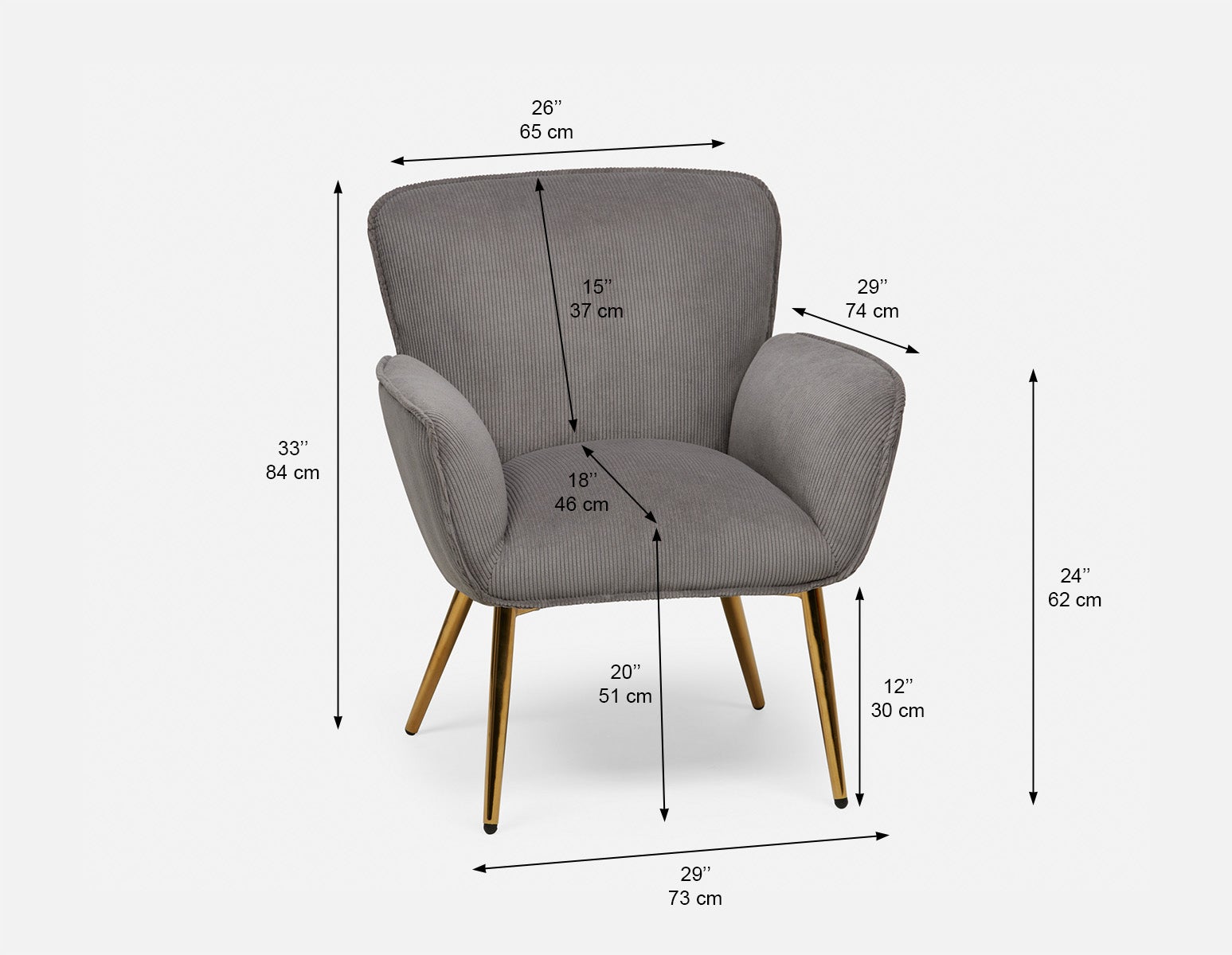 ZOFIA armchair undefined