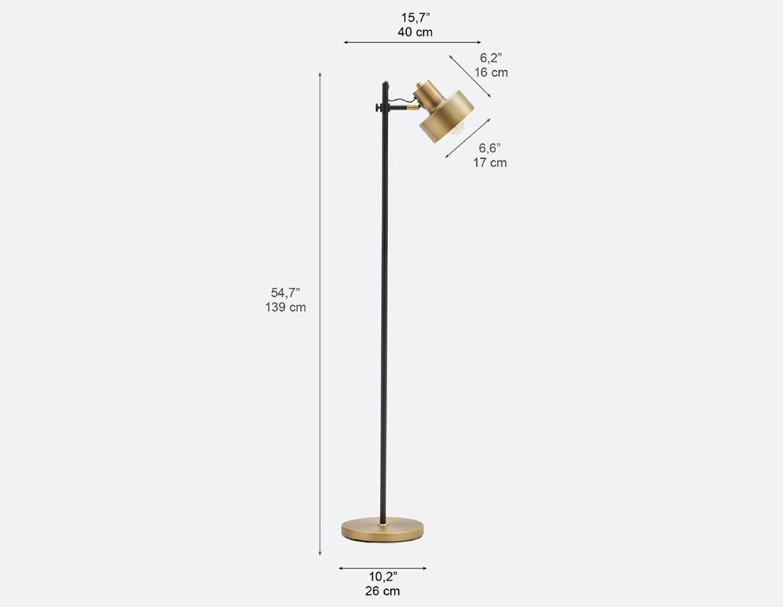 TUX floor lamp 145cm height undefined