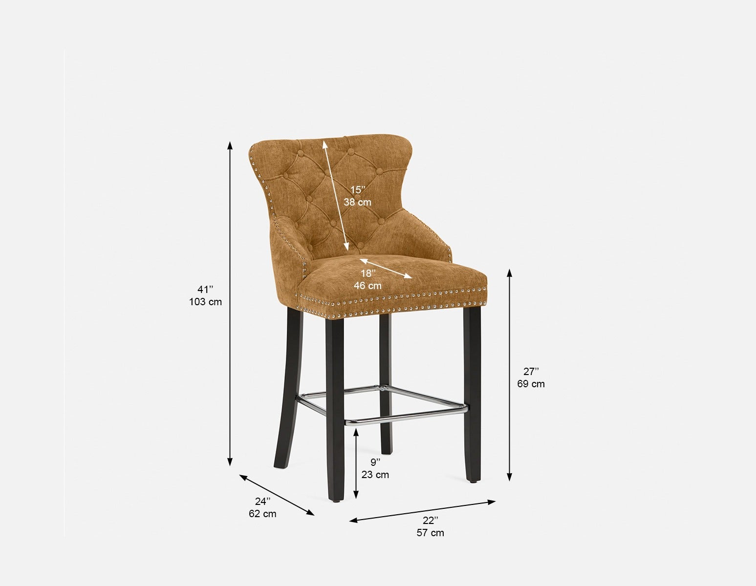 MARTIM counter stool (seat height: 66 cm) undefined