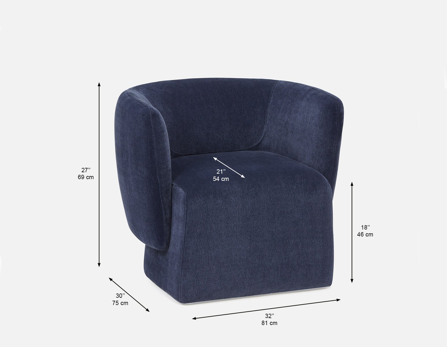 ROANNE accent chair undefined