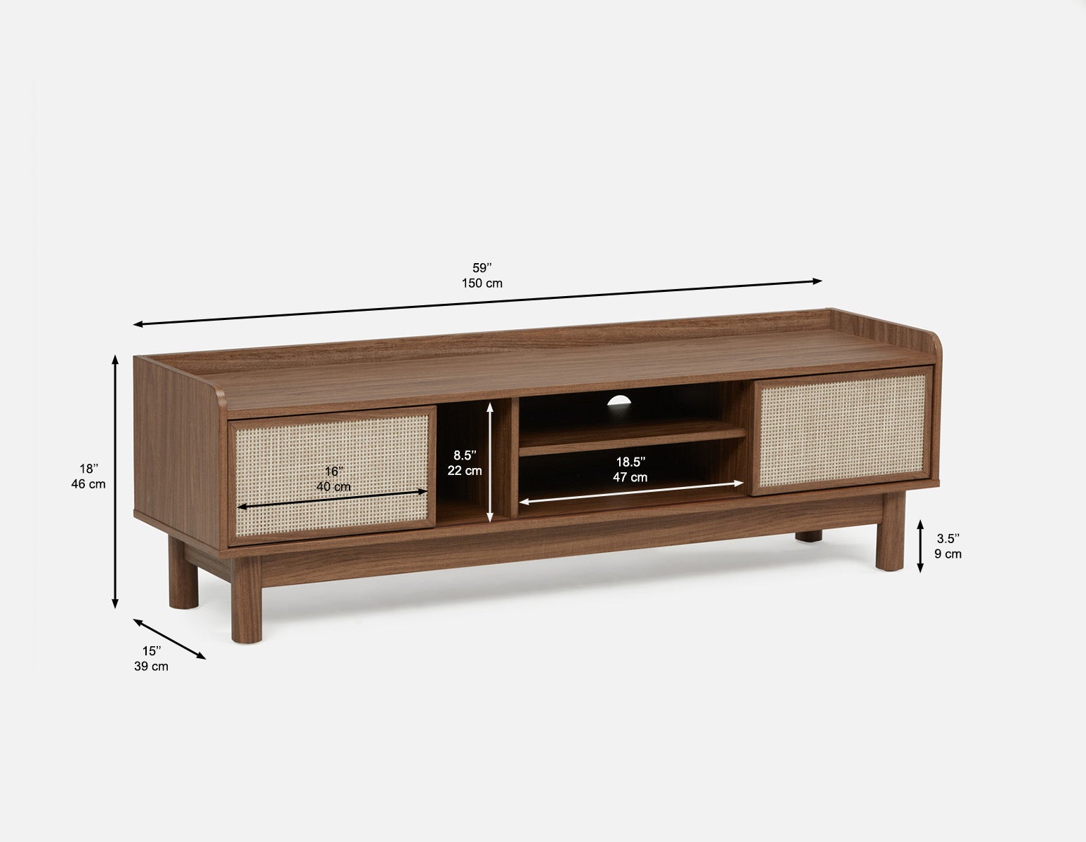 ELLINGTON meuble télé contemporain undefined