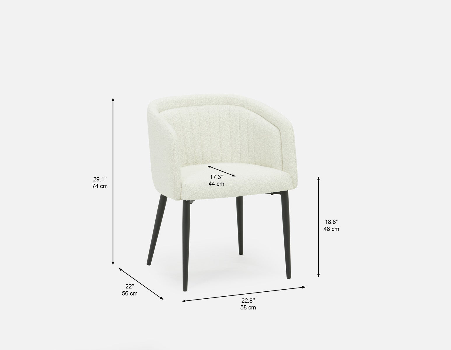 CASSIE dining armchair undefined