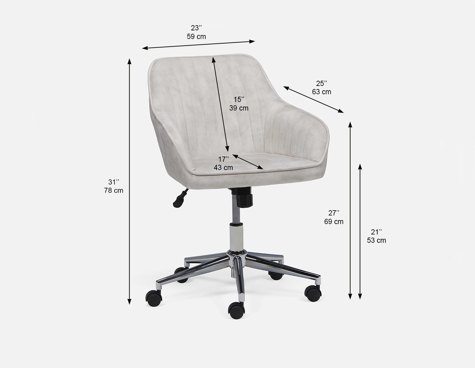 MEDAN chaise de bureau undefined