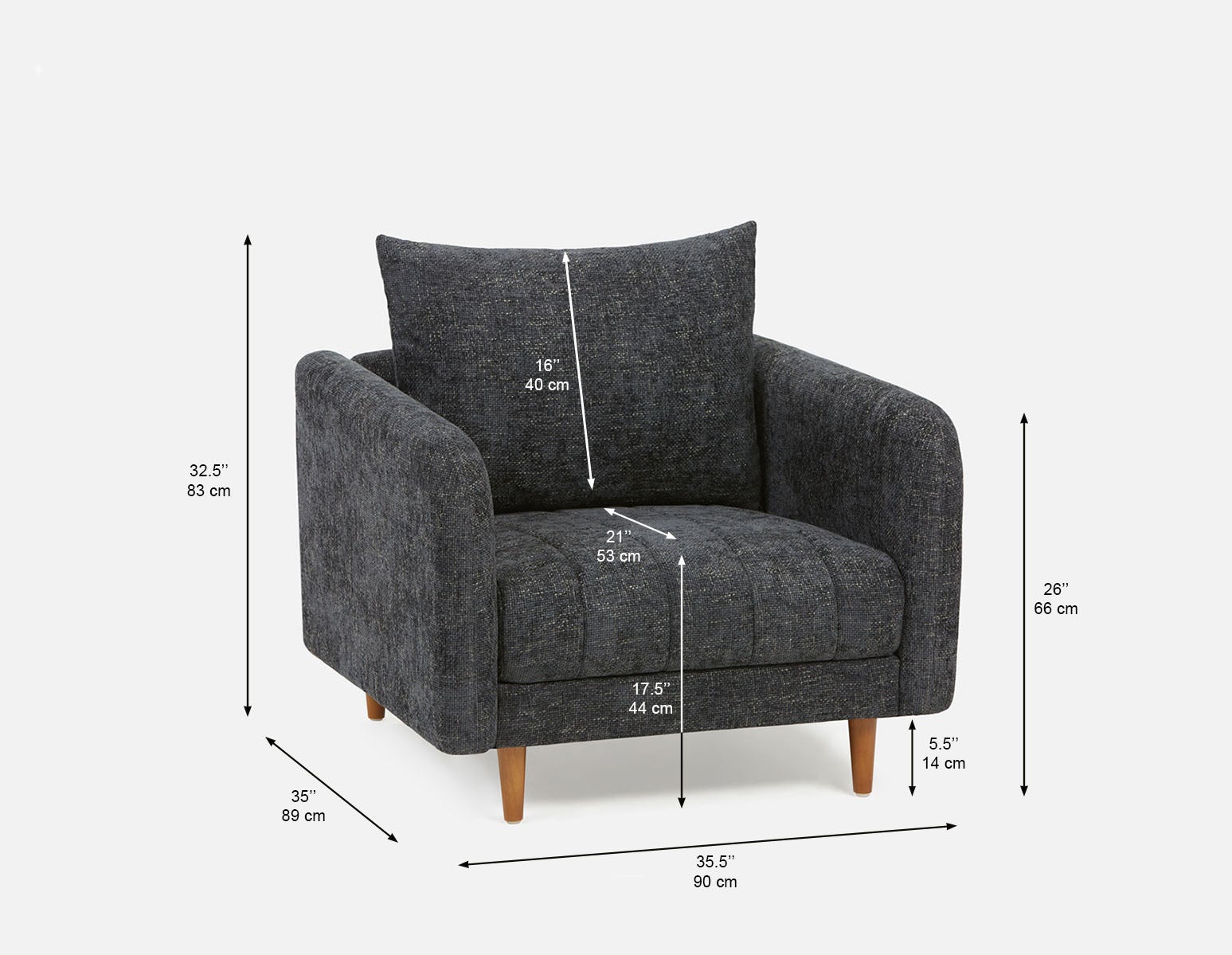 WILLOW armchair undefined
