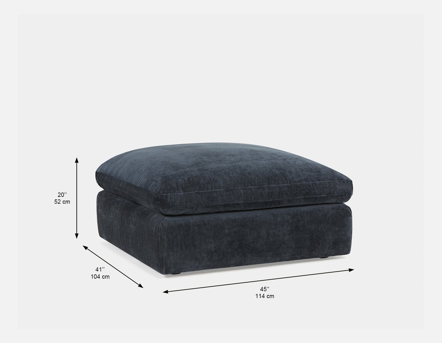 CHABLIS pouf luxueux undefined