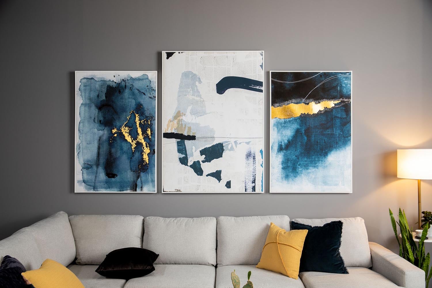 TESSI framed wall art 102 cm x 142 cm undefined