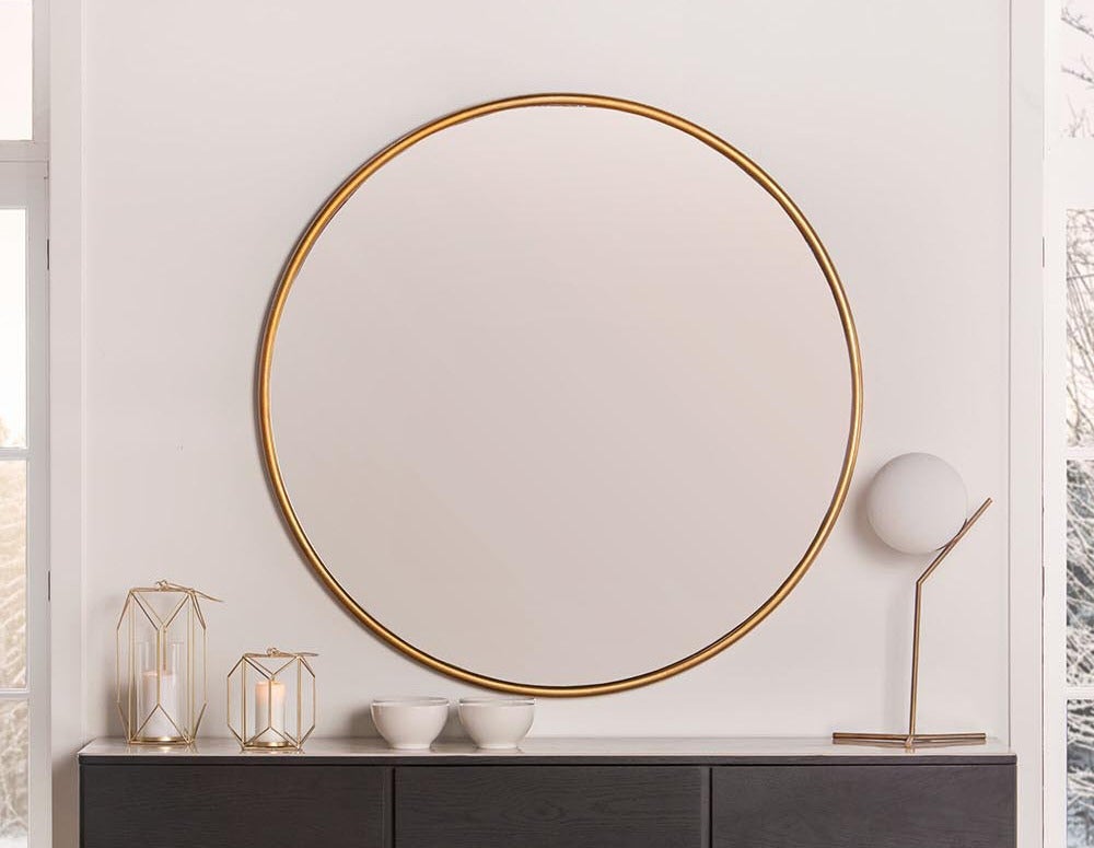 VEDA metal framed mirror 120 cm undefined