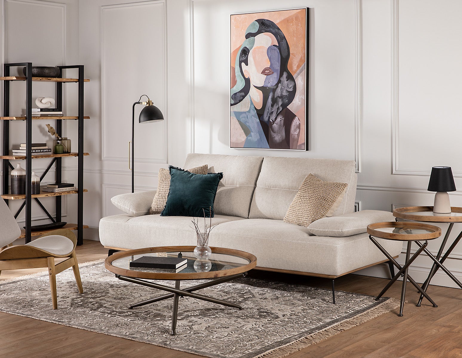 BELLA II giclée encadré avec embellissement 80x120cm undefined