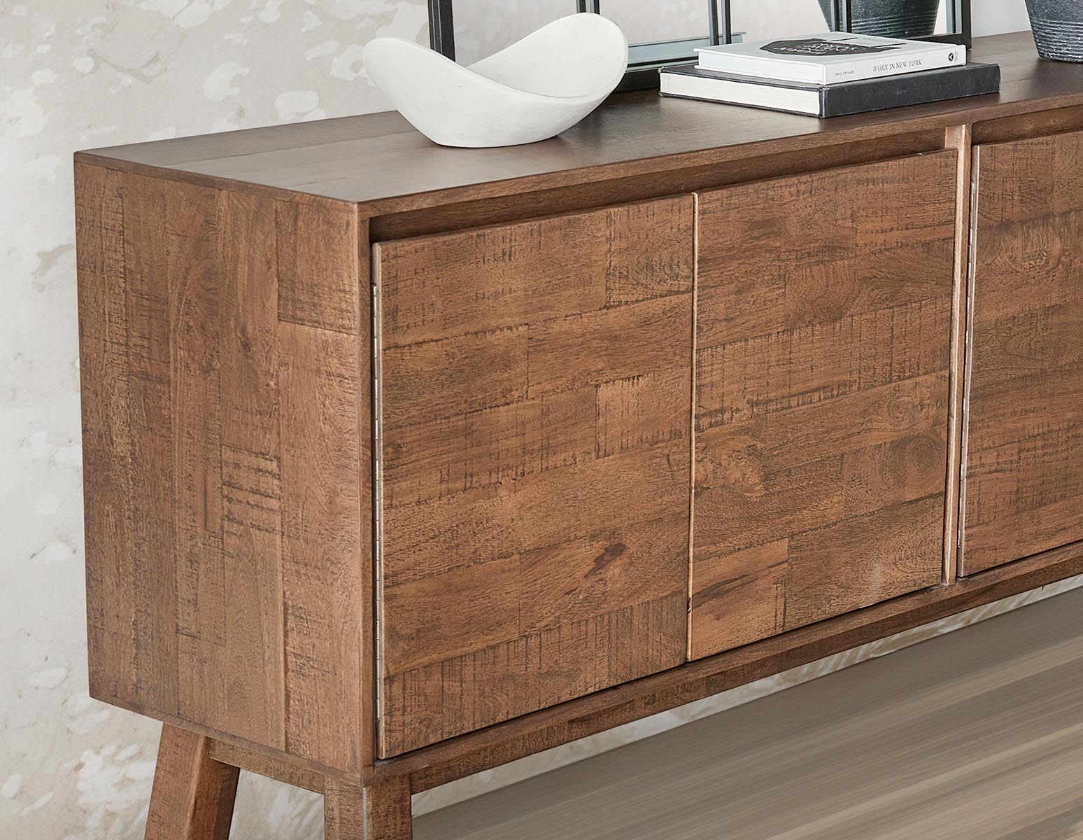 THESSALIA buffet en bois de manguier massif vieilli undefined