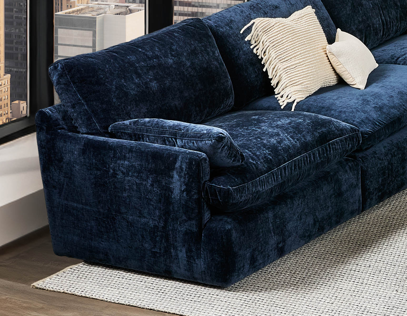 CHABLIS modular sofa with left arm customize to fit your space undefined