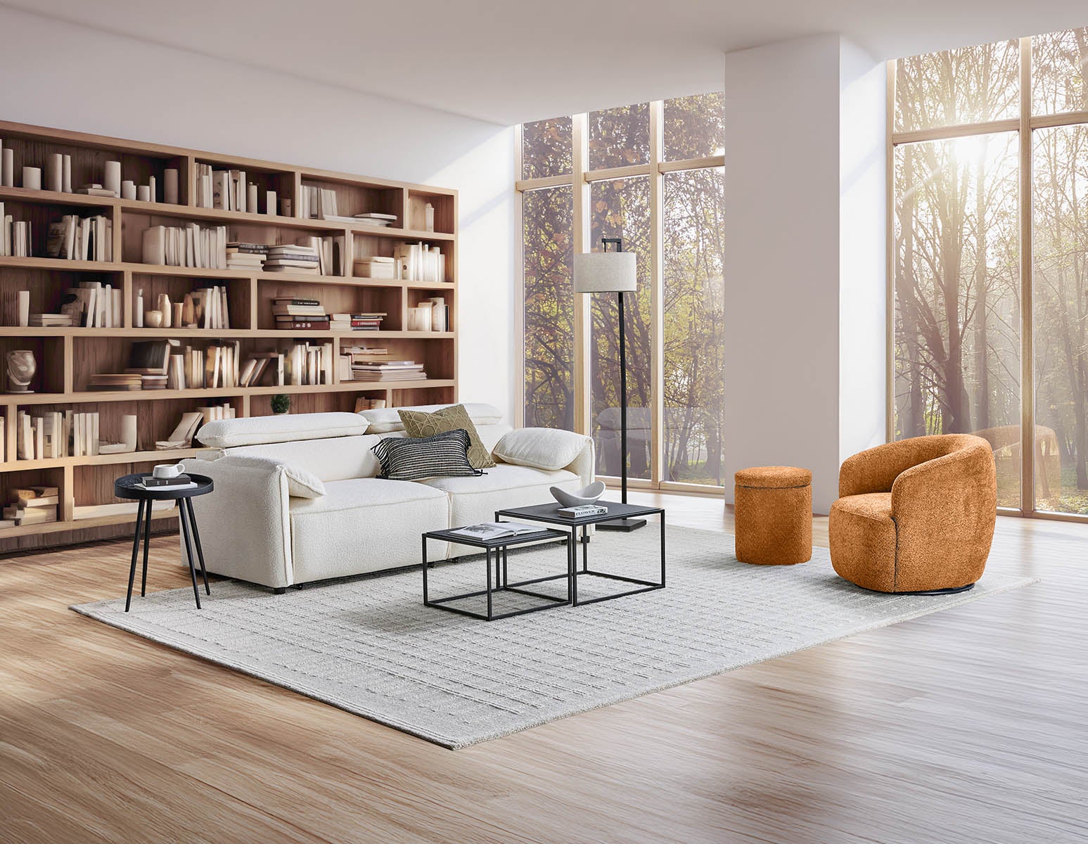 LAURENCE storage ottoman undefined