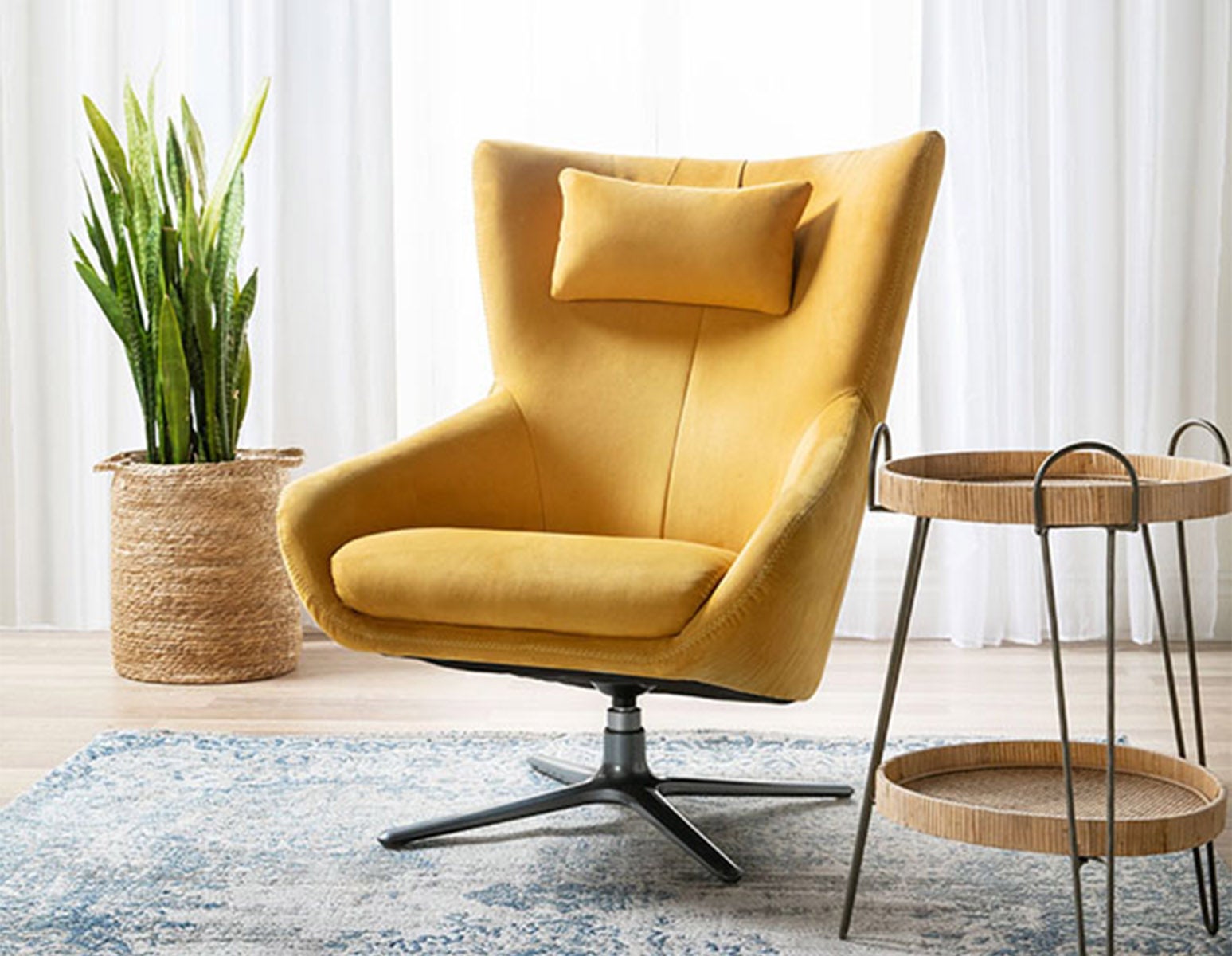 ANITA fauteuil pivotant moderne contemporain undefined