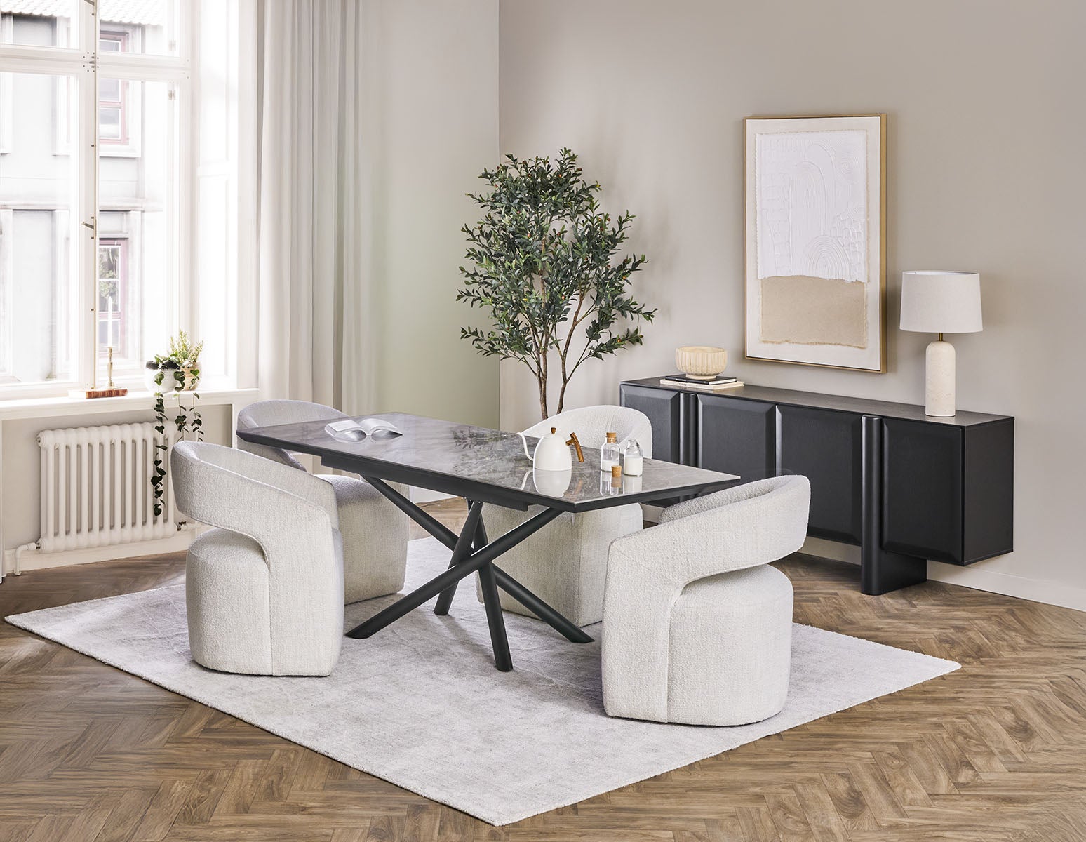 SOLO 4-door sideboard undefined