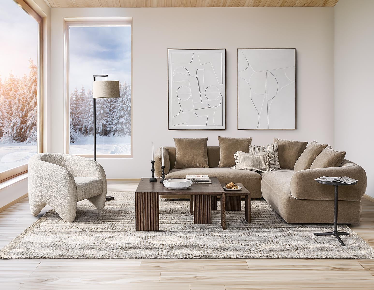 JOYCE table basse 67x67 cm undefined