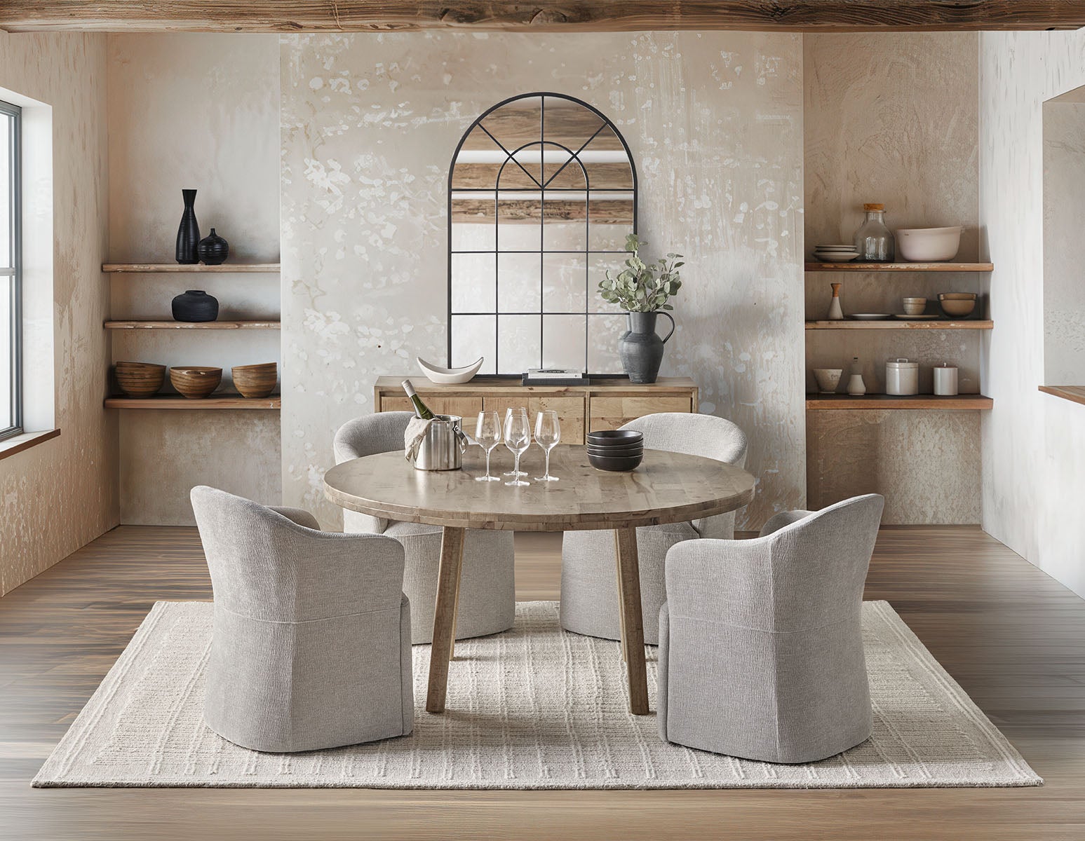 HOBSON hand tufted carpet 8' x 10' undefined