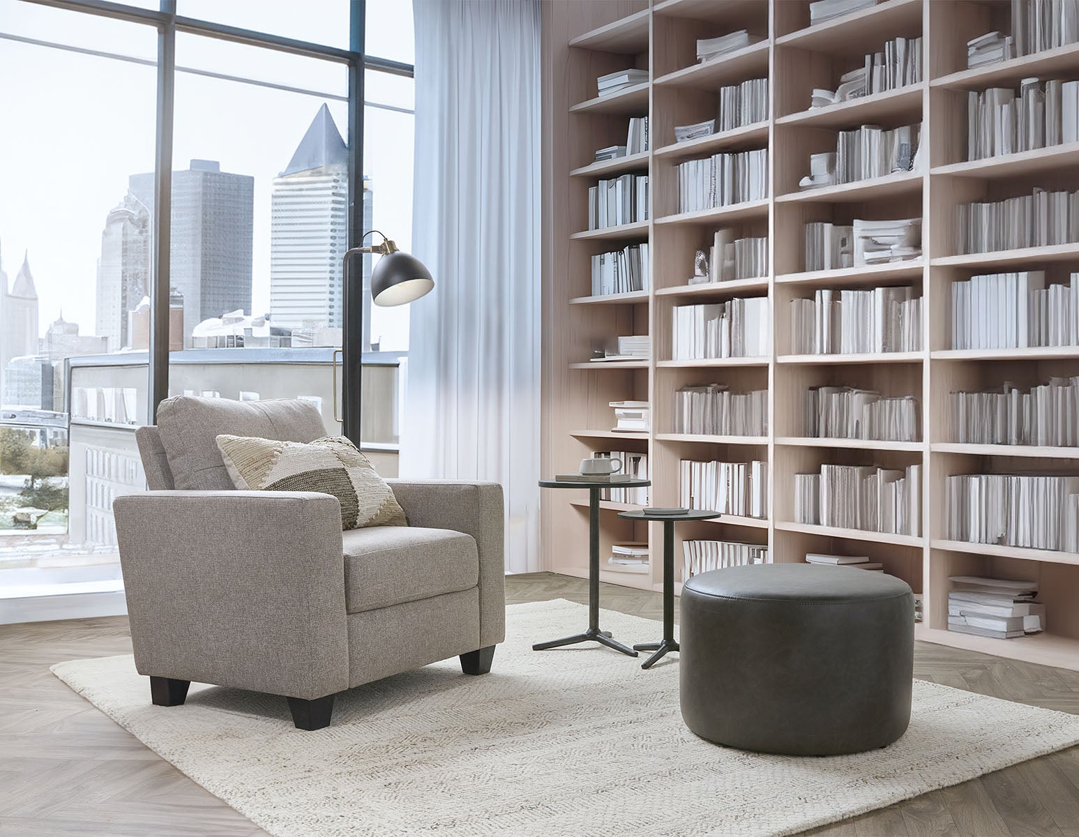 DONYA floor lamp 154 cm height undefined