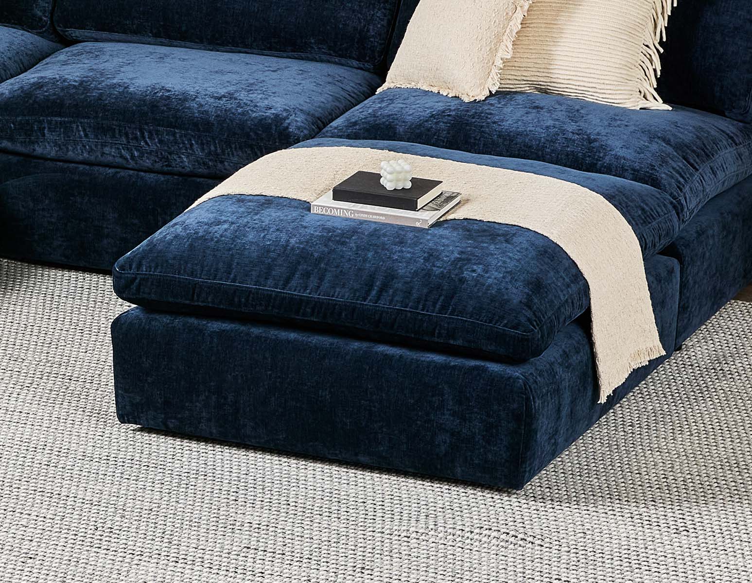 CHABLIS pouf luxueux undefined