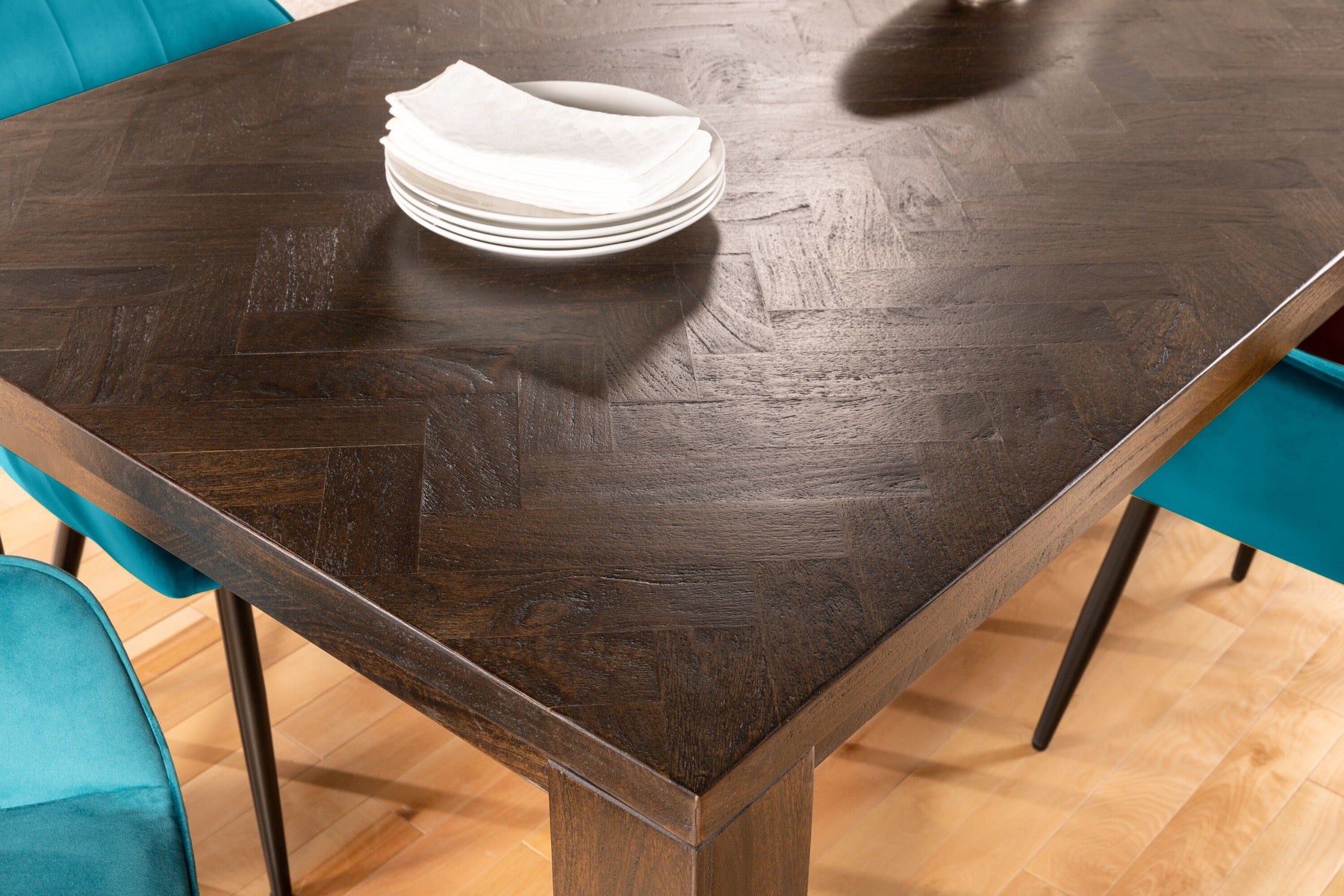 VOLOS solid mango wood dining table 220 cm undefined