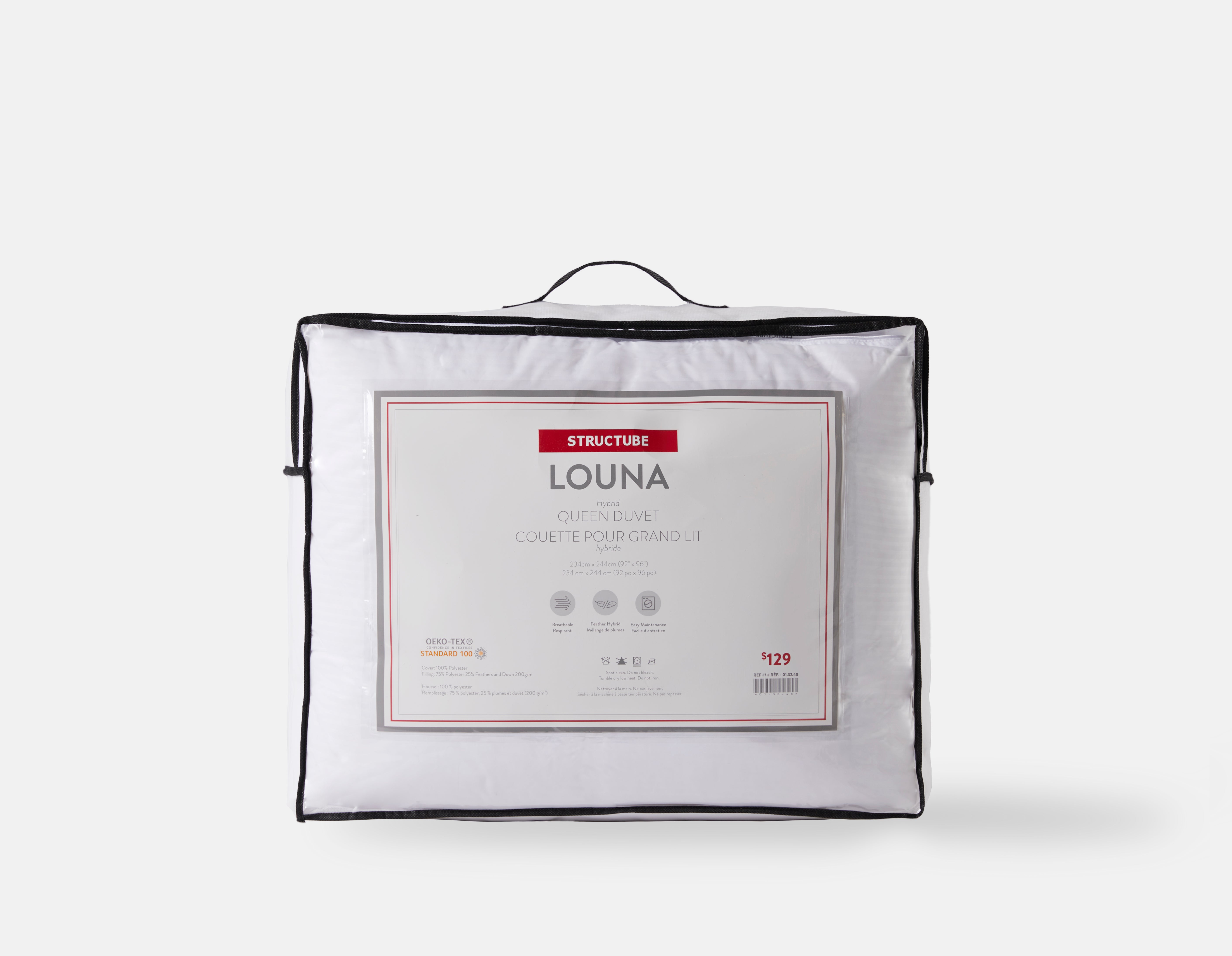LOUNA queen duvet undefined