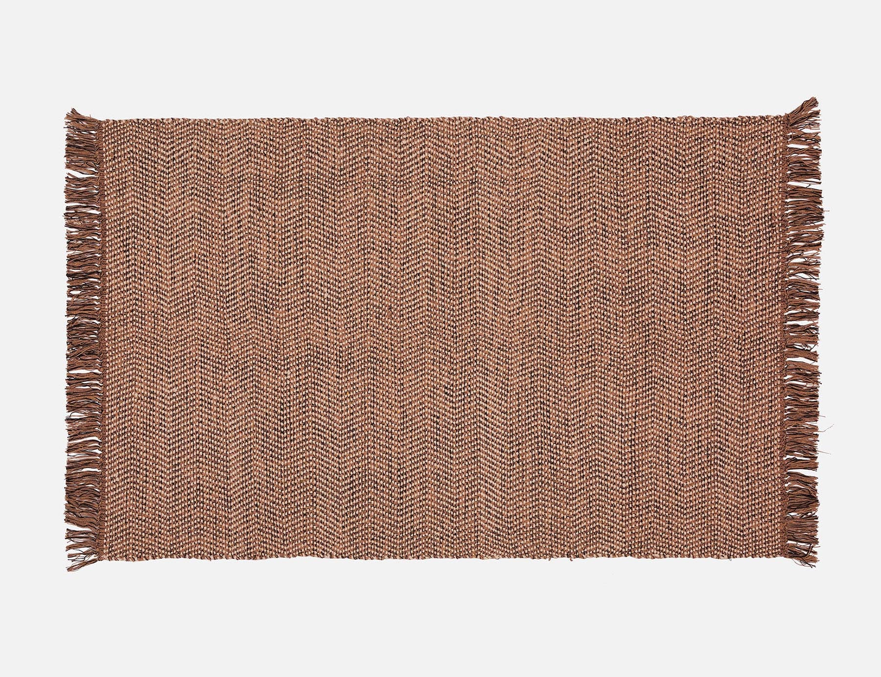 BONGI tapis tissé en coton 122 cm x 183 cm undefined