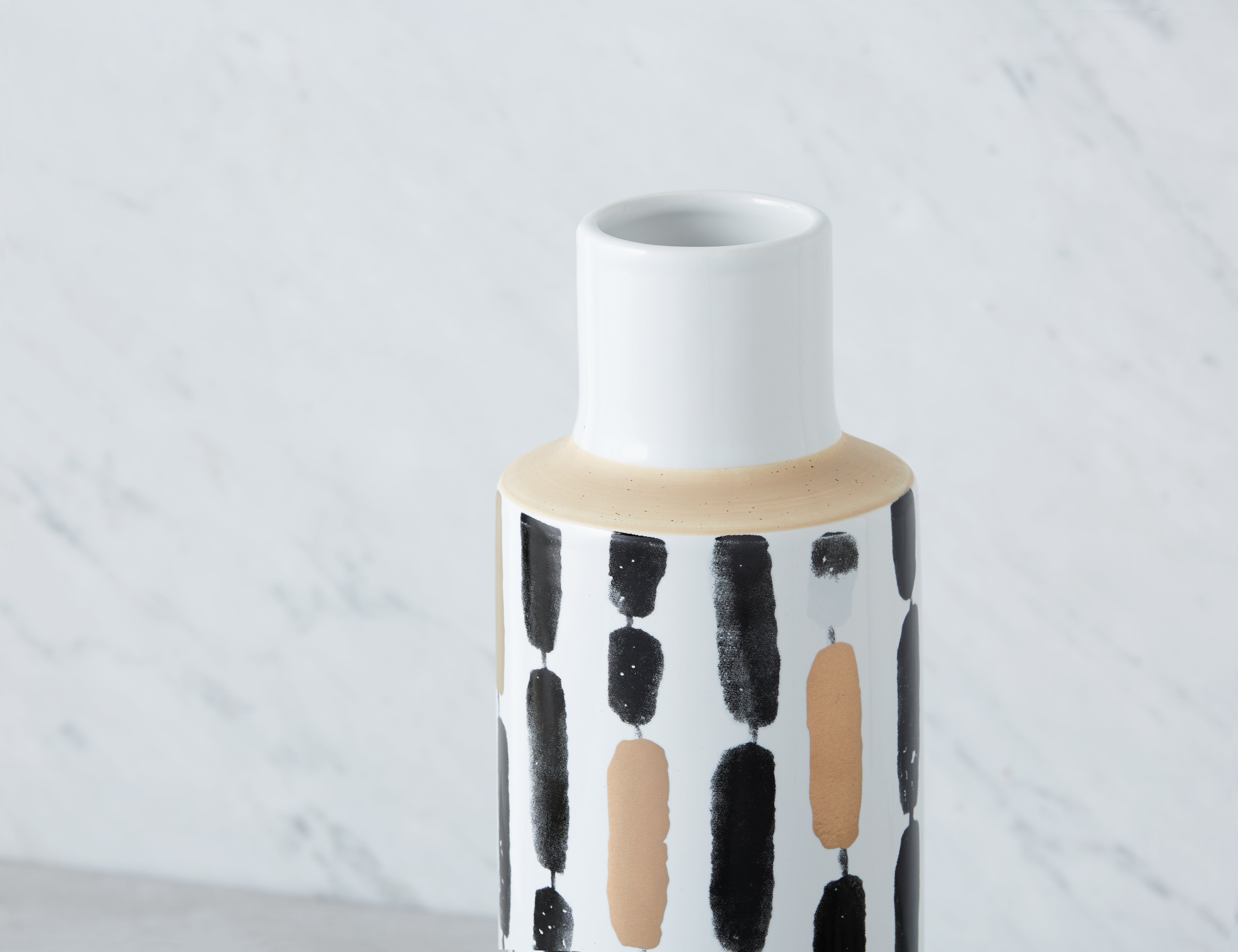 KARACHI vase en céramique 34cm undefined