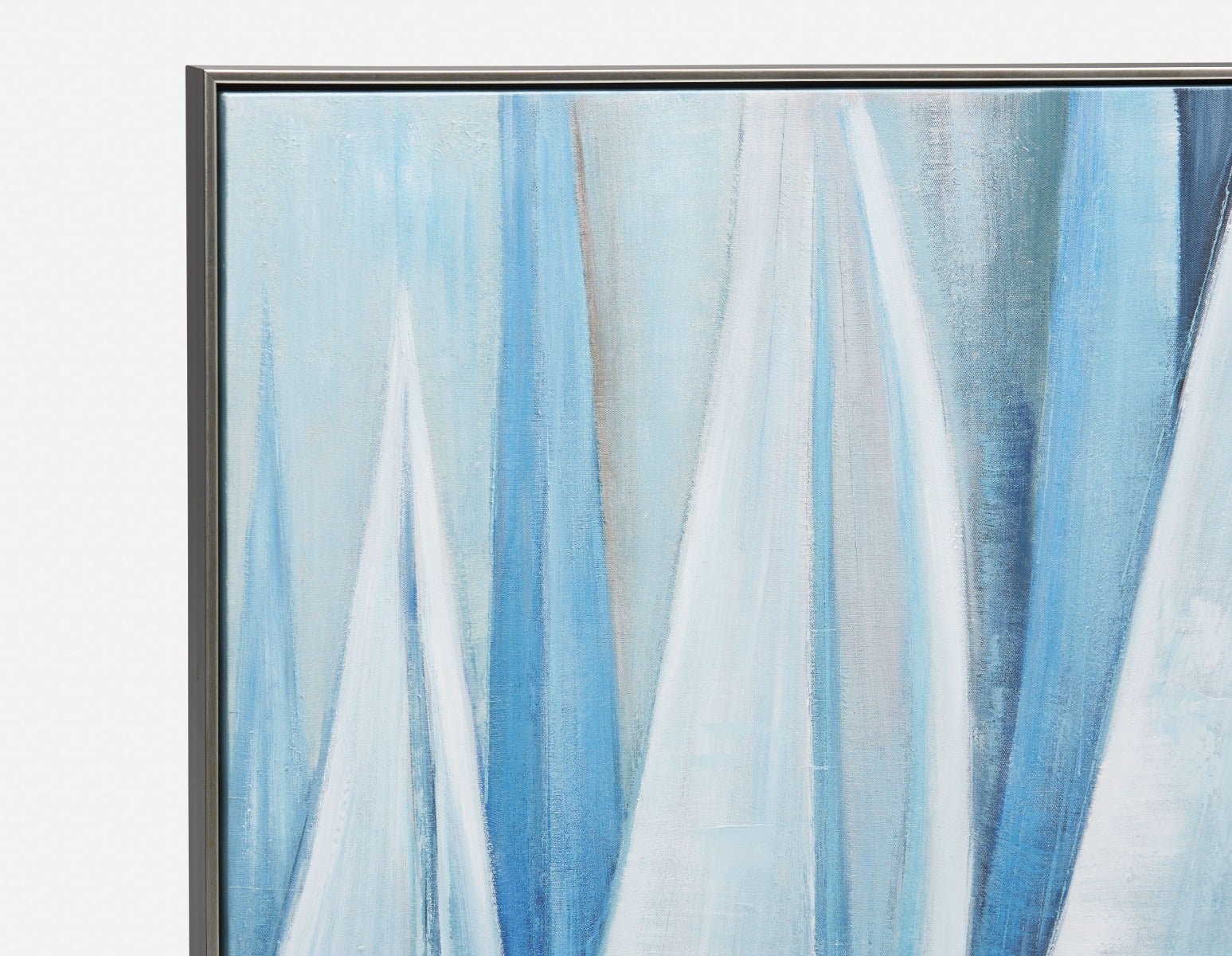 BATEAU framed hand embellished giclée 80x120cm undefined