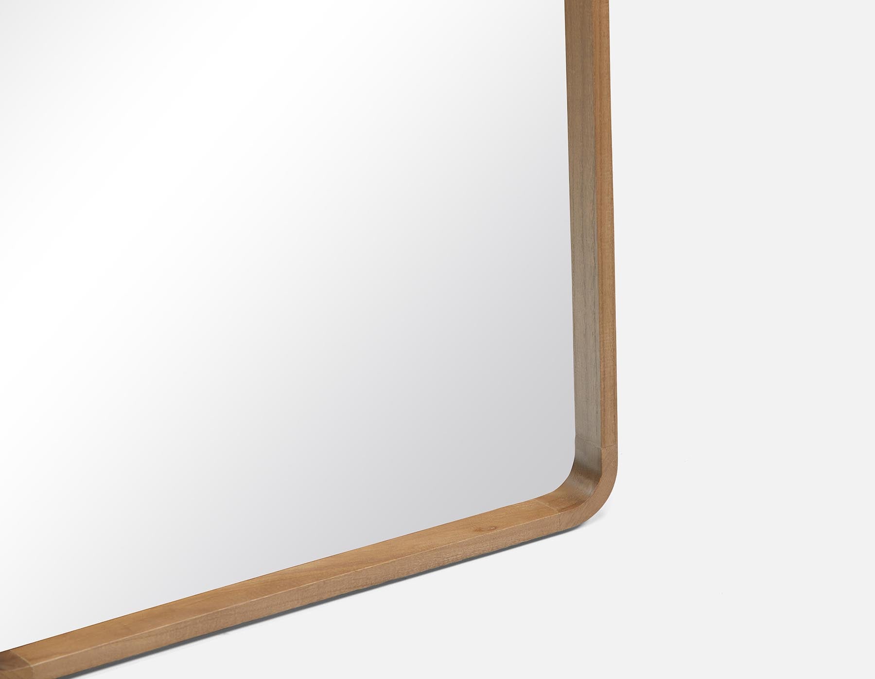 KISUMU miroir avec cadre en bois de paulownia 63 cm x 94 cm undefined