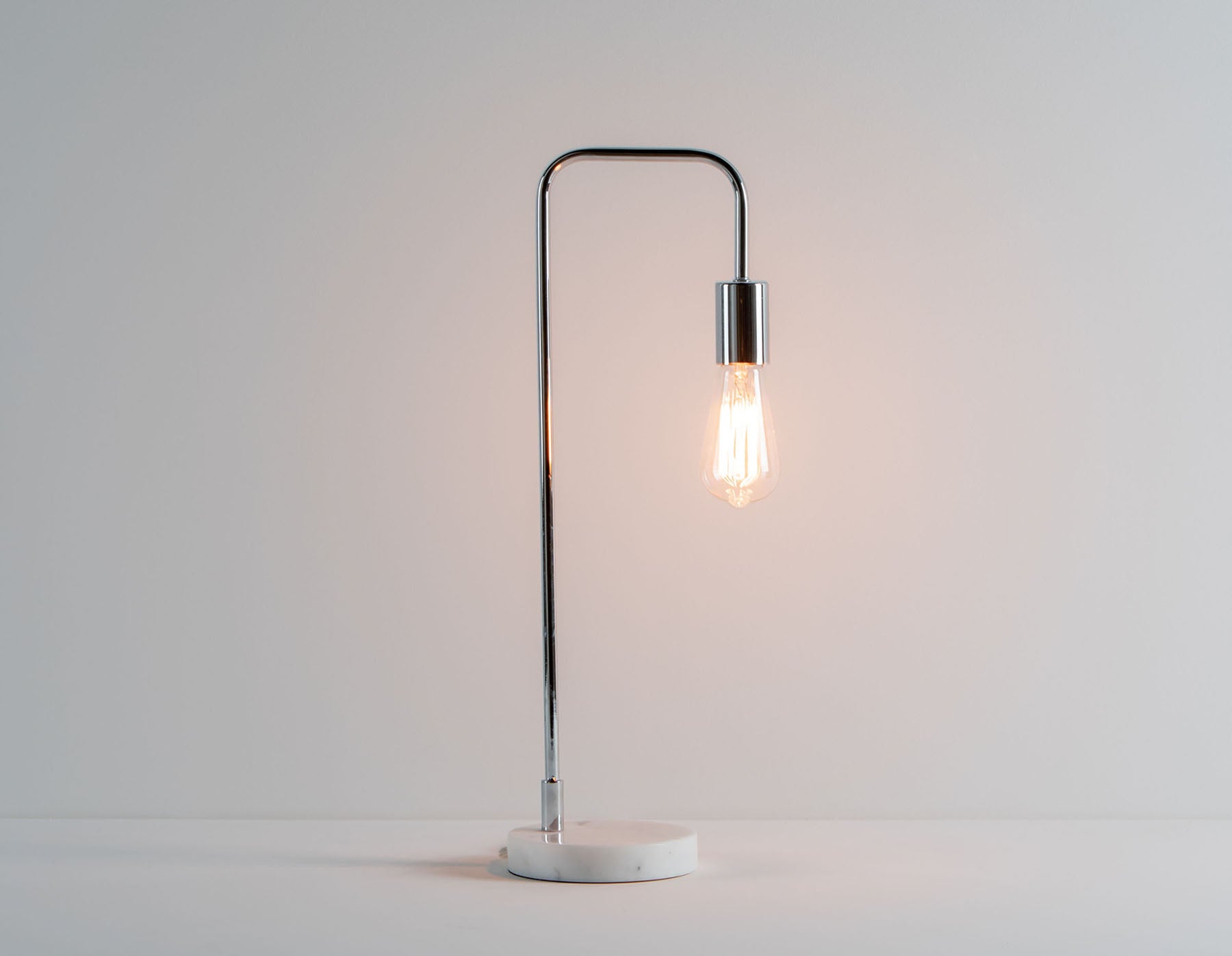 CLEARA marble base table lamp 57 cm height undefined