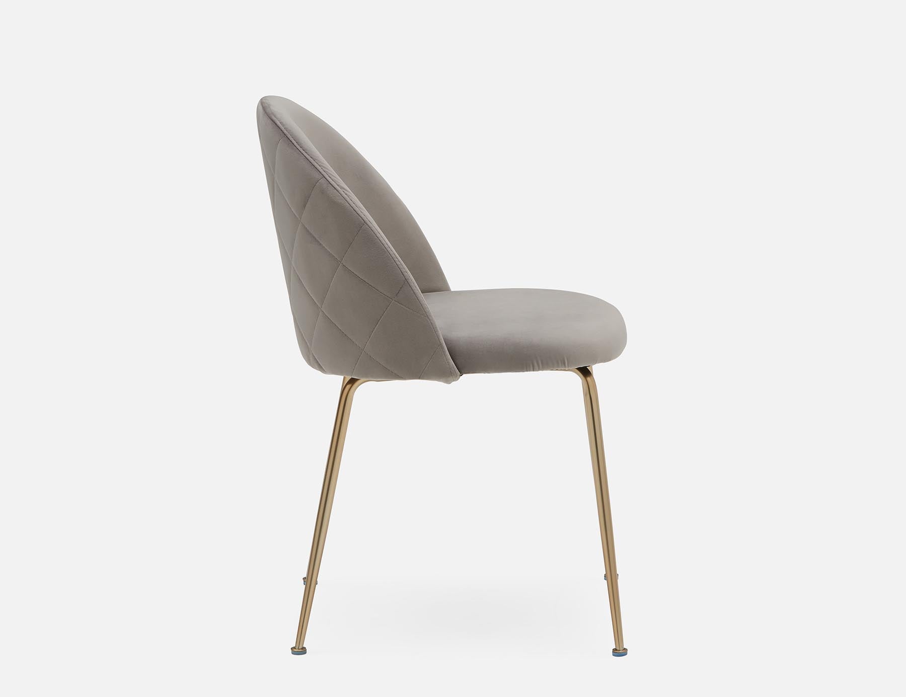 POLLY chaise de salle à manger en velours undefined