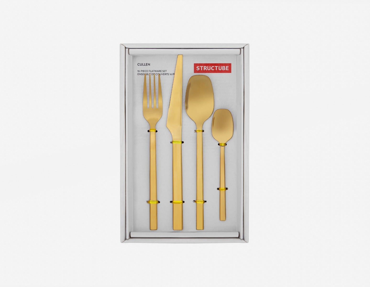 CULLEN 16-piece flatware set undefined