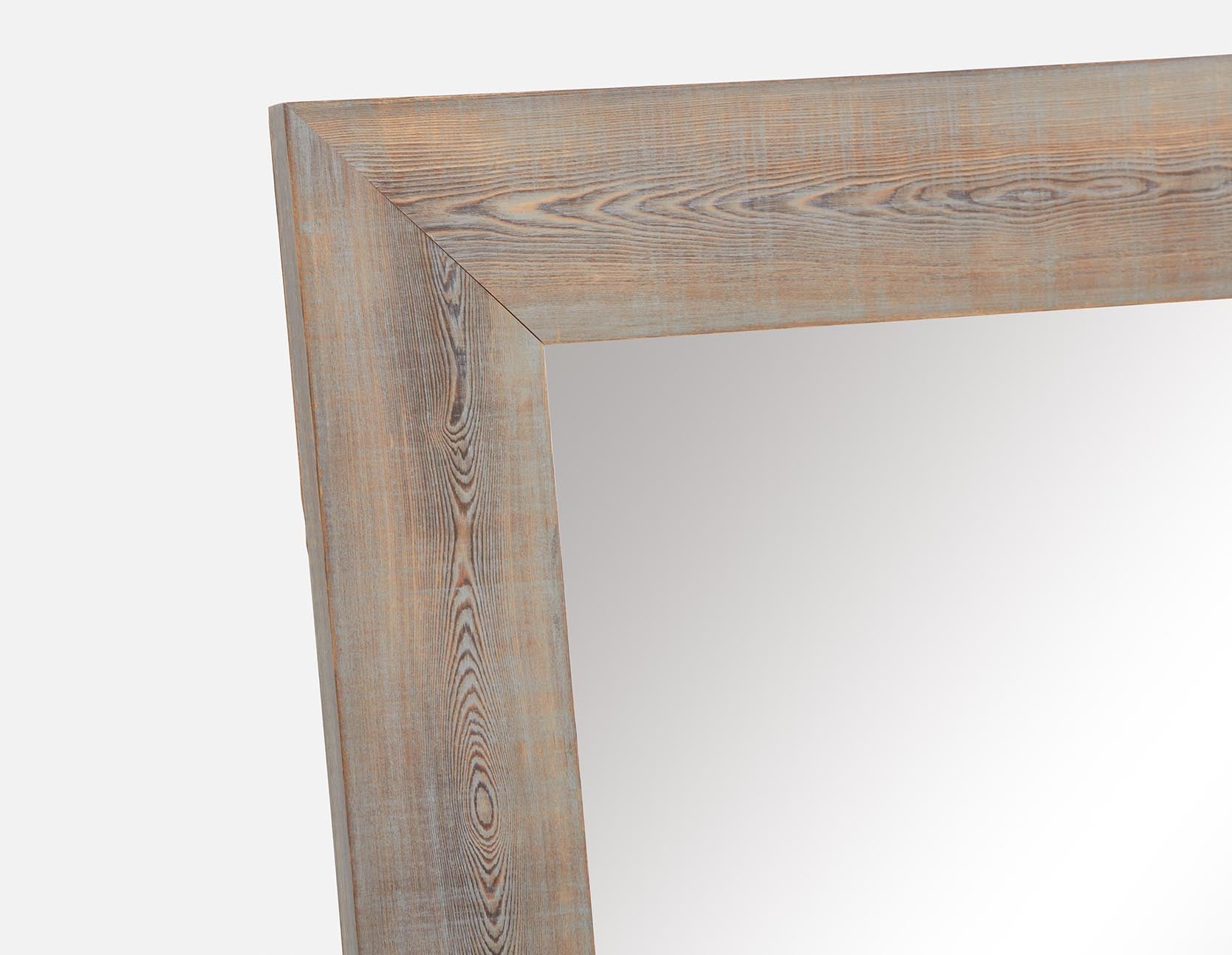 NOURA mirror with pine wood frame 83 cm x 114 cm undefined