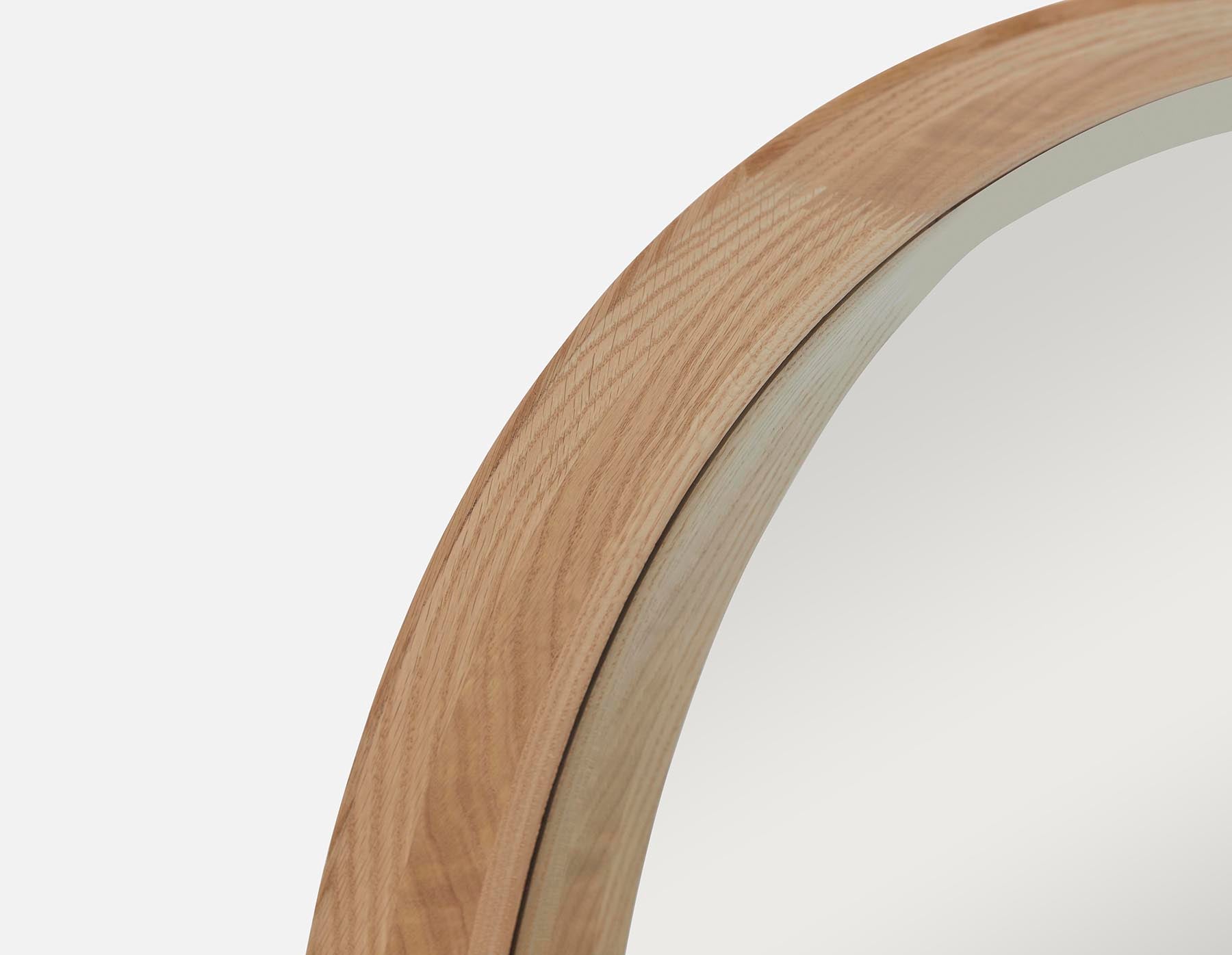 DORA miroir avec cadre en bois de chêne 100 cm undefined