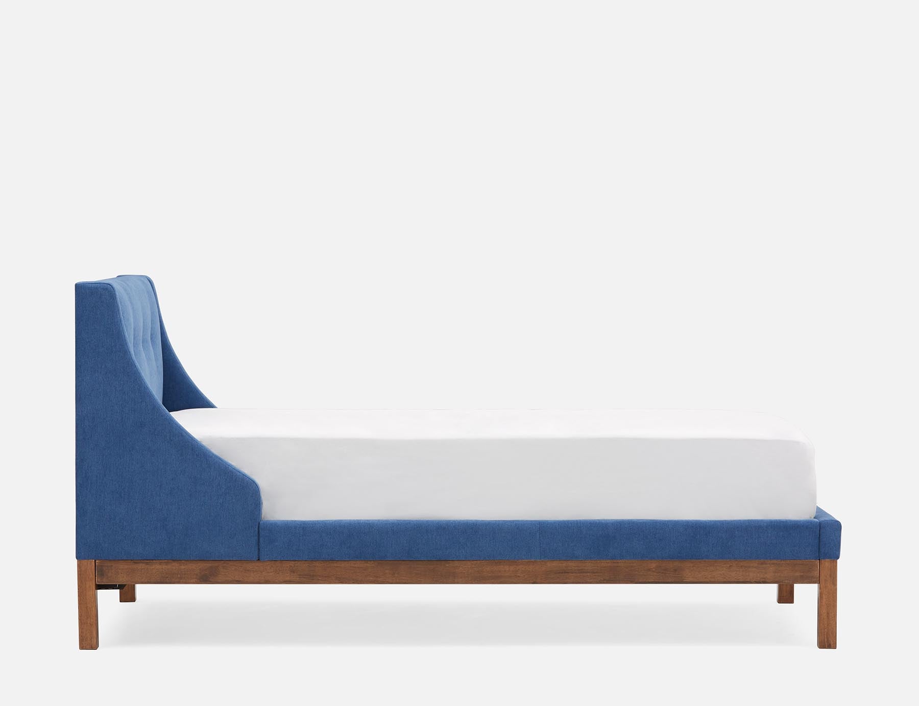MUROL tufted upholstered wingback twin size bed undefined