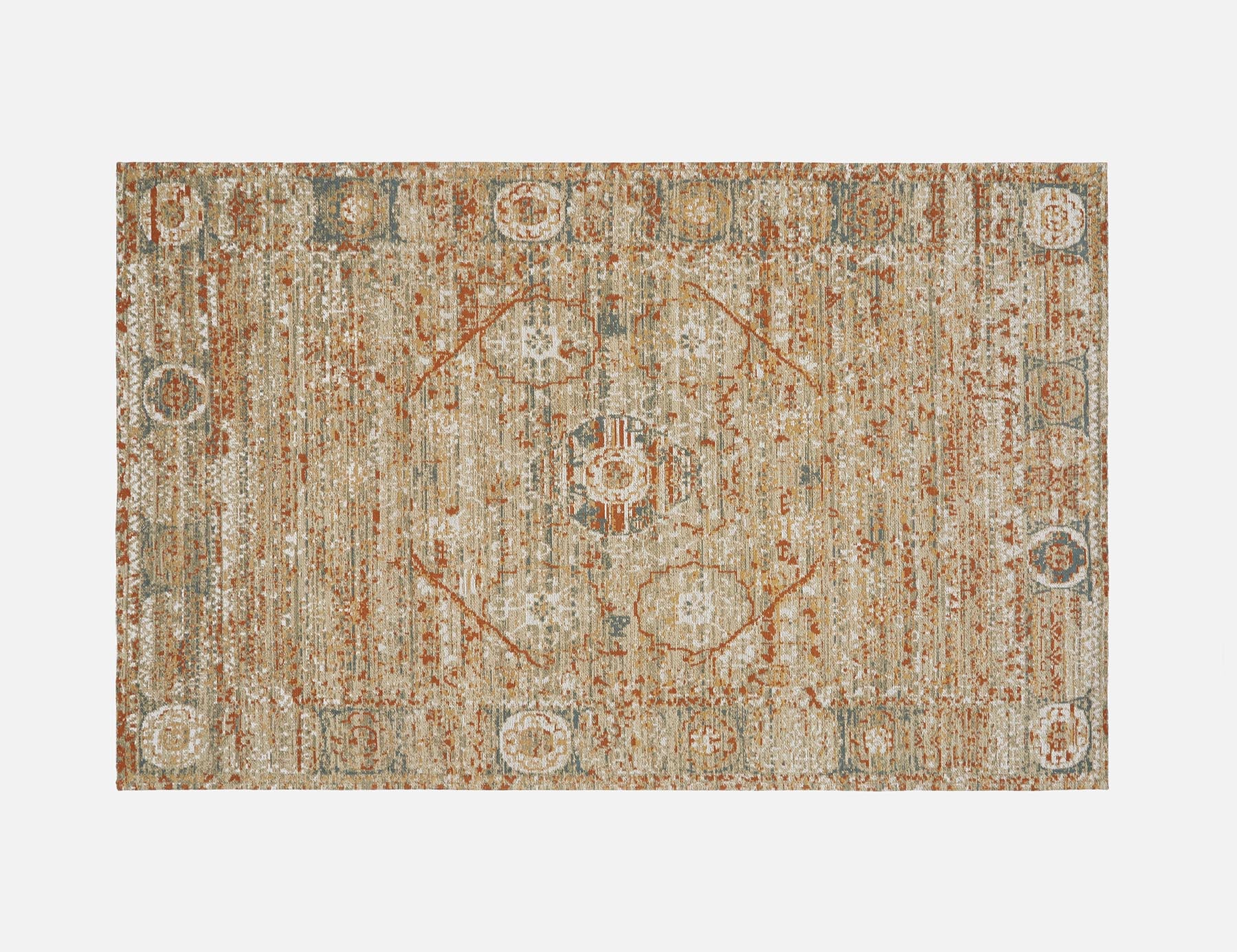 RIMA woven cotton rug  6'x9' undefined