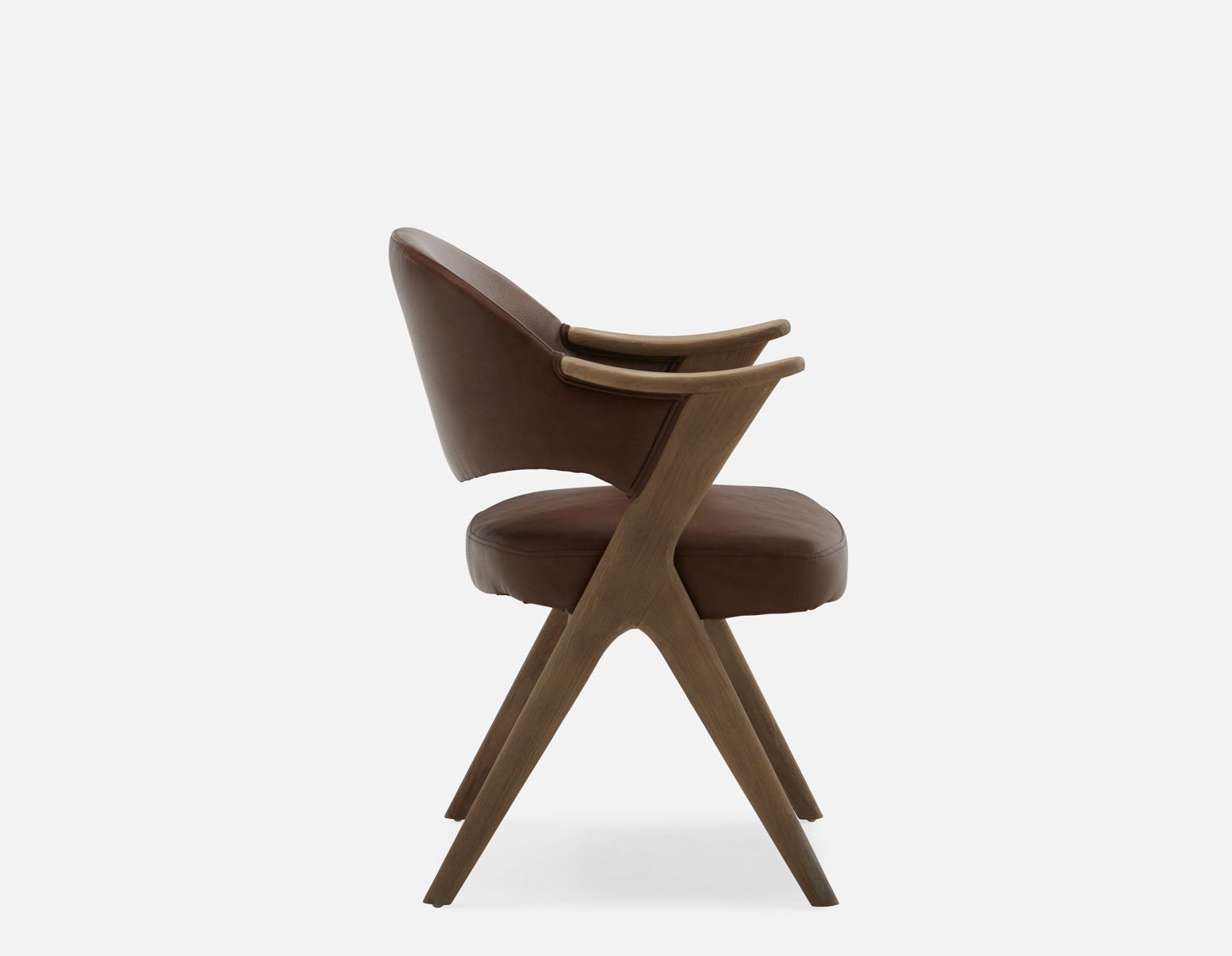 LORENA ash wood dining armchair undefined