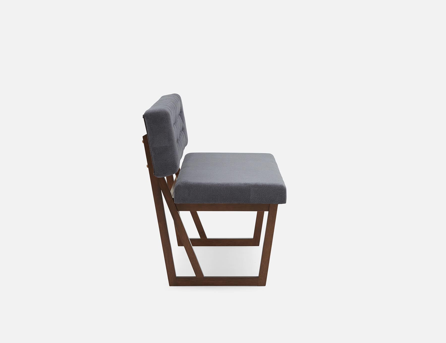 SYLVIA bench with tufted backrest undefined