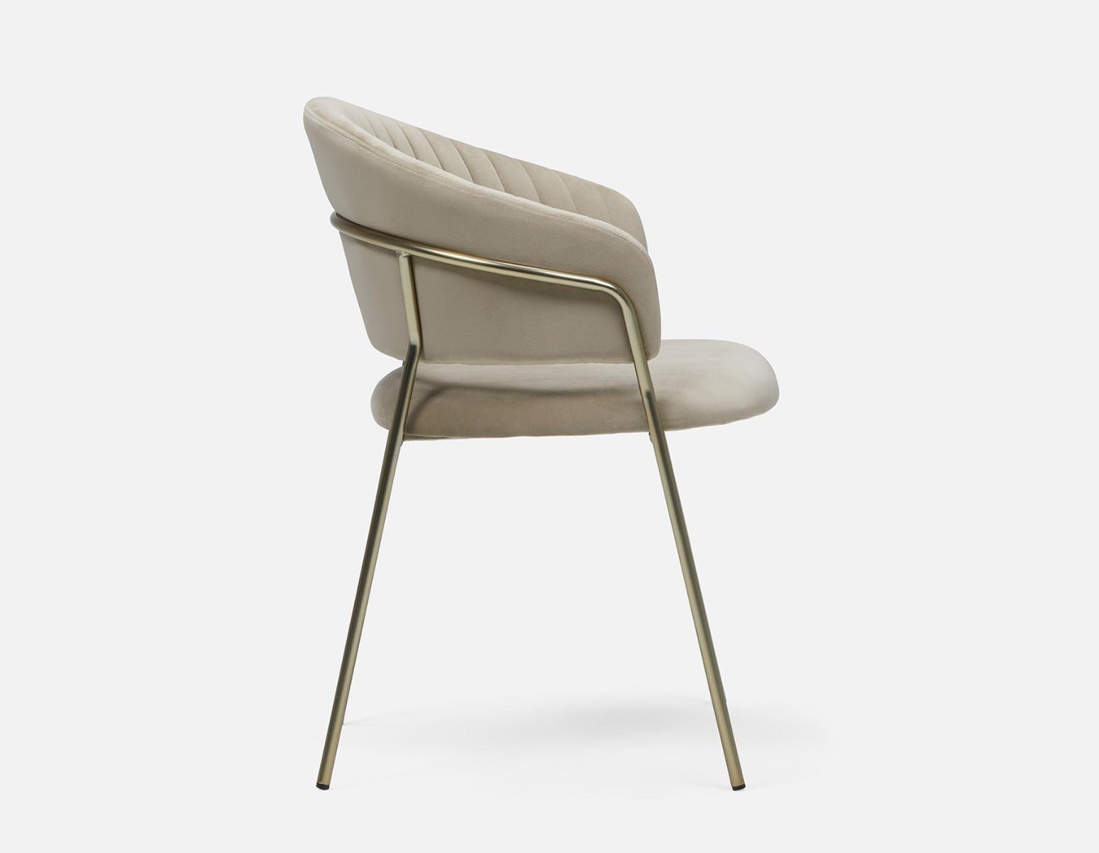 SHARON velvet dining armchair undefined