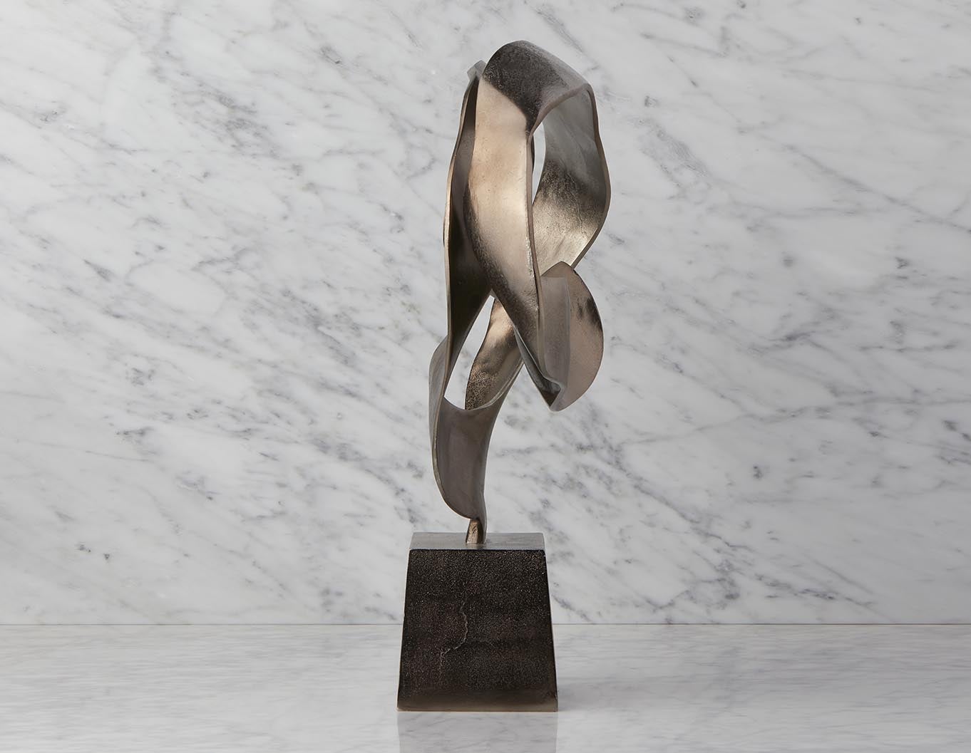 ROWEN sculpture en aluminium 42 cm undefined
