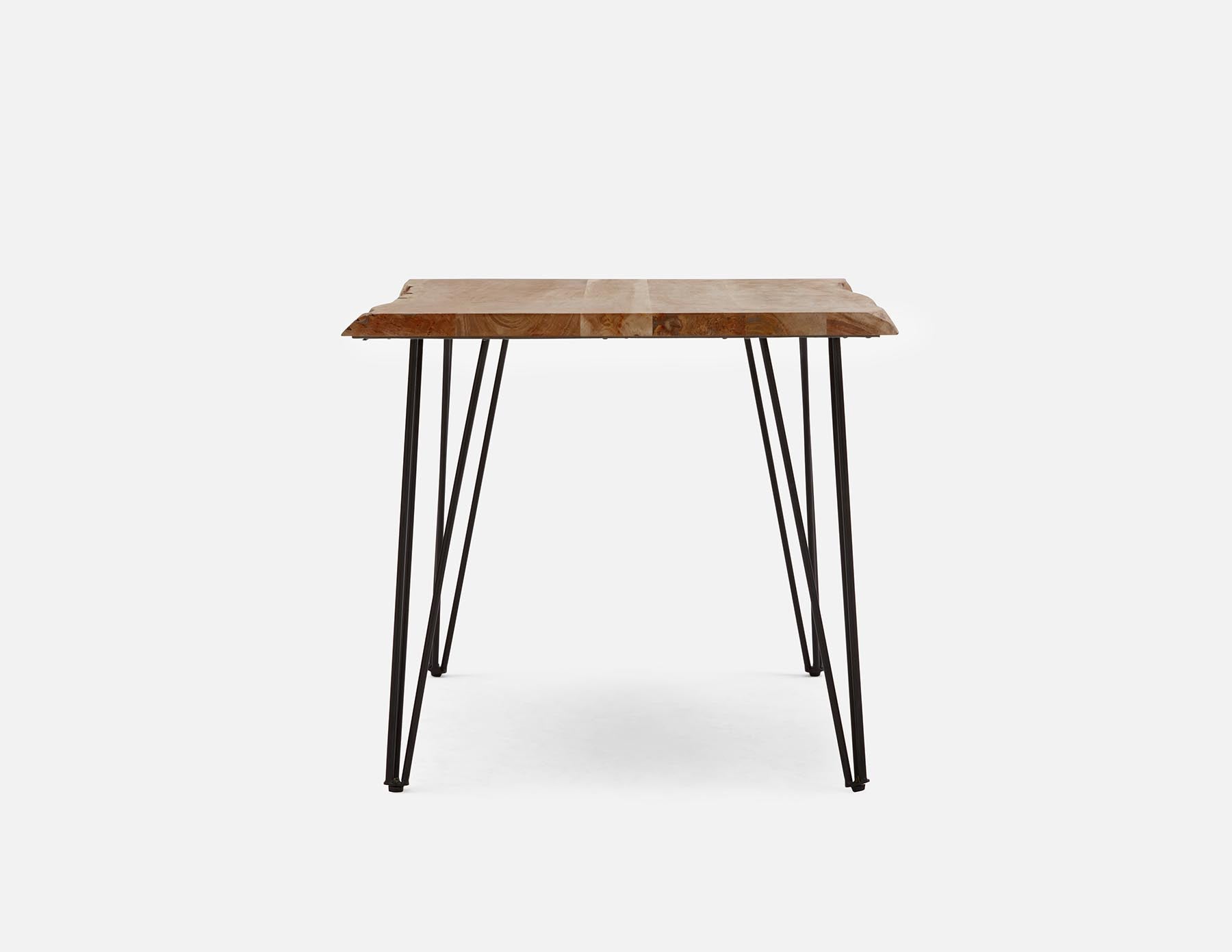 RENO solid acacia wood dining table 140 cm undefined