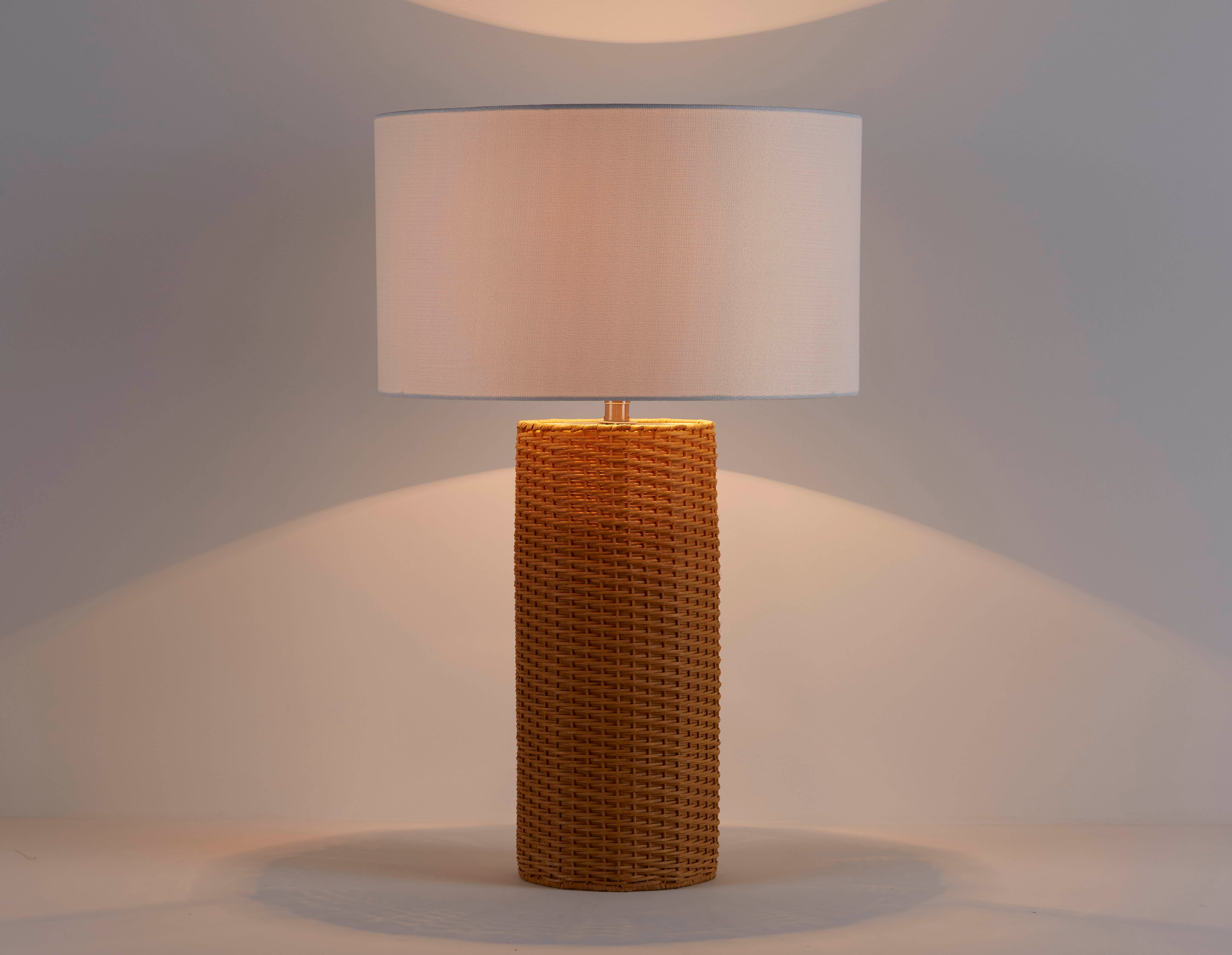 TANAKE rattan table lamp 69cm height undefined